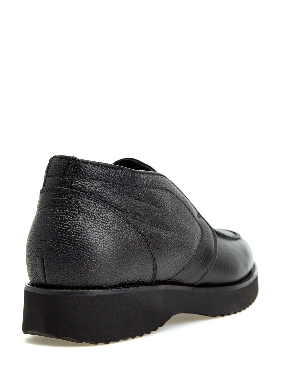 Утепленные ботинки из матовой крупнозернистой кожи DOUCAL'S, цвет черный, размер 40.5;41;41.5;42;42.5;43;43.5;44 - фото 3