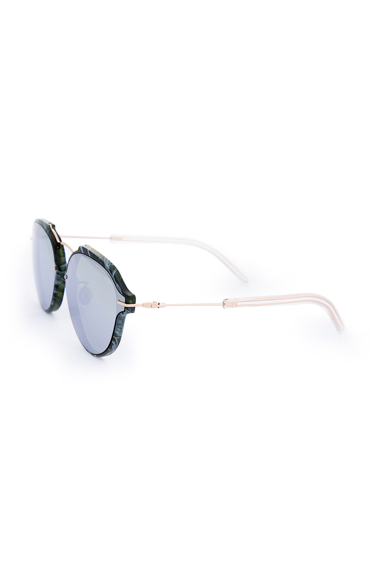 очки DIOR (sunglasses) women, цвет зеленый, размер 36 - фото 3