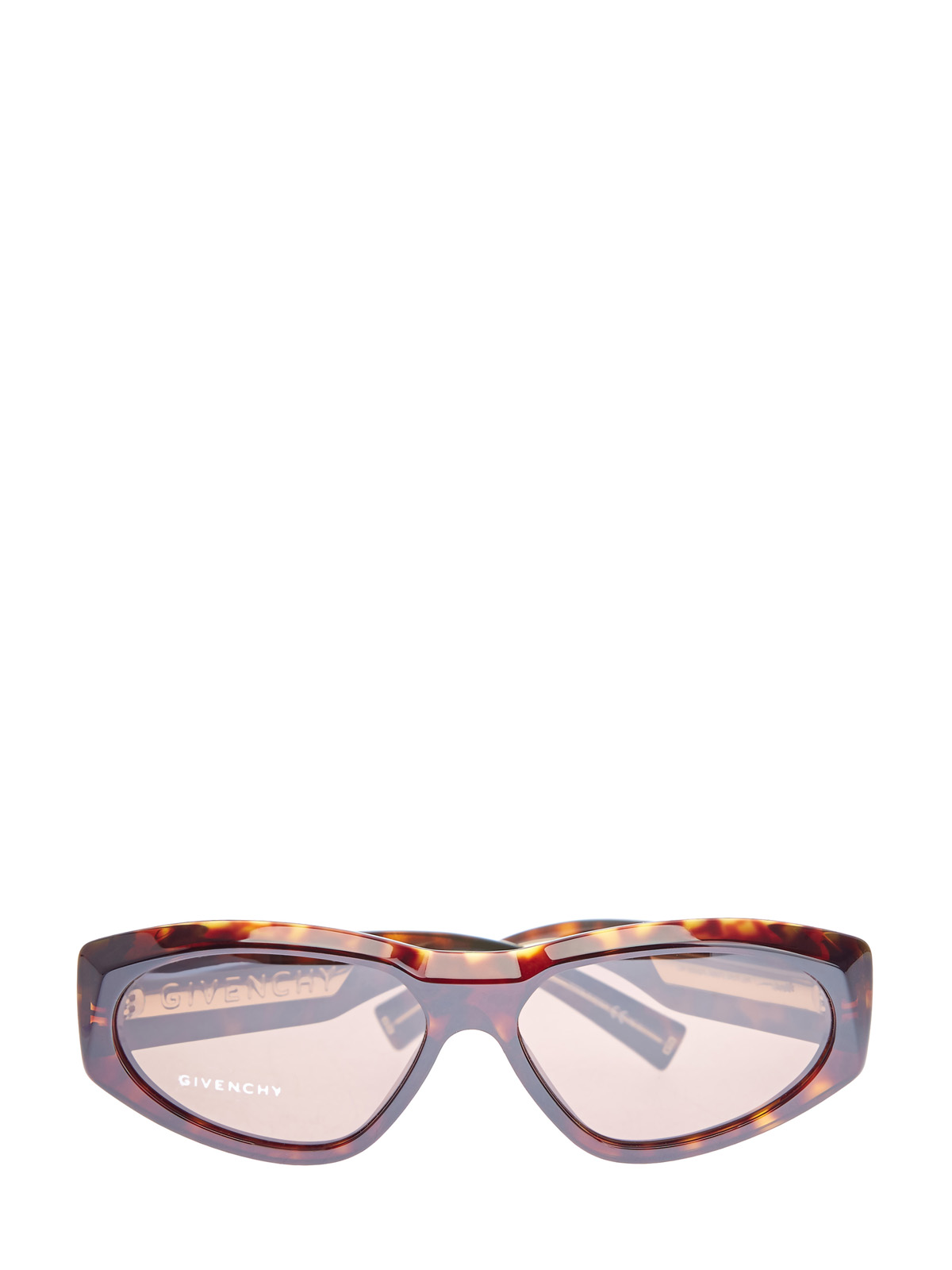 Солнцезащитные очки в оправе с черепаховым узором GIVENCHY (sunglasses), цвет коричневый, размер S;M;L - фото 1