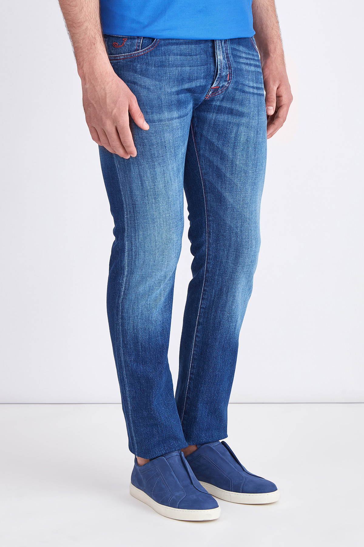 джинсы JACOB COHEN, цвет синий, размер 56 - фото 3