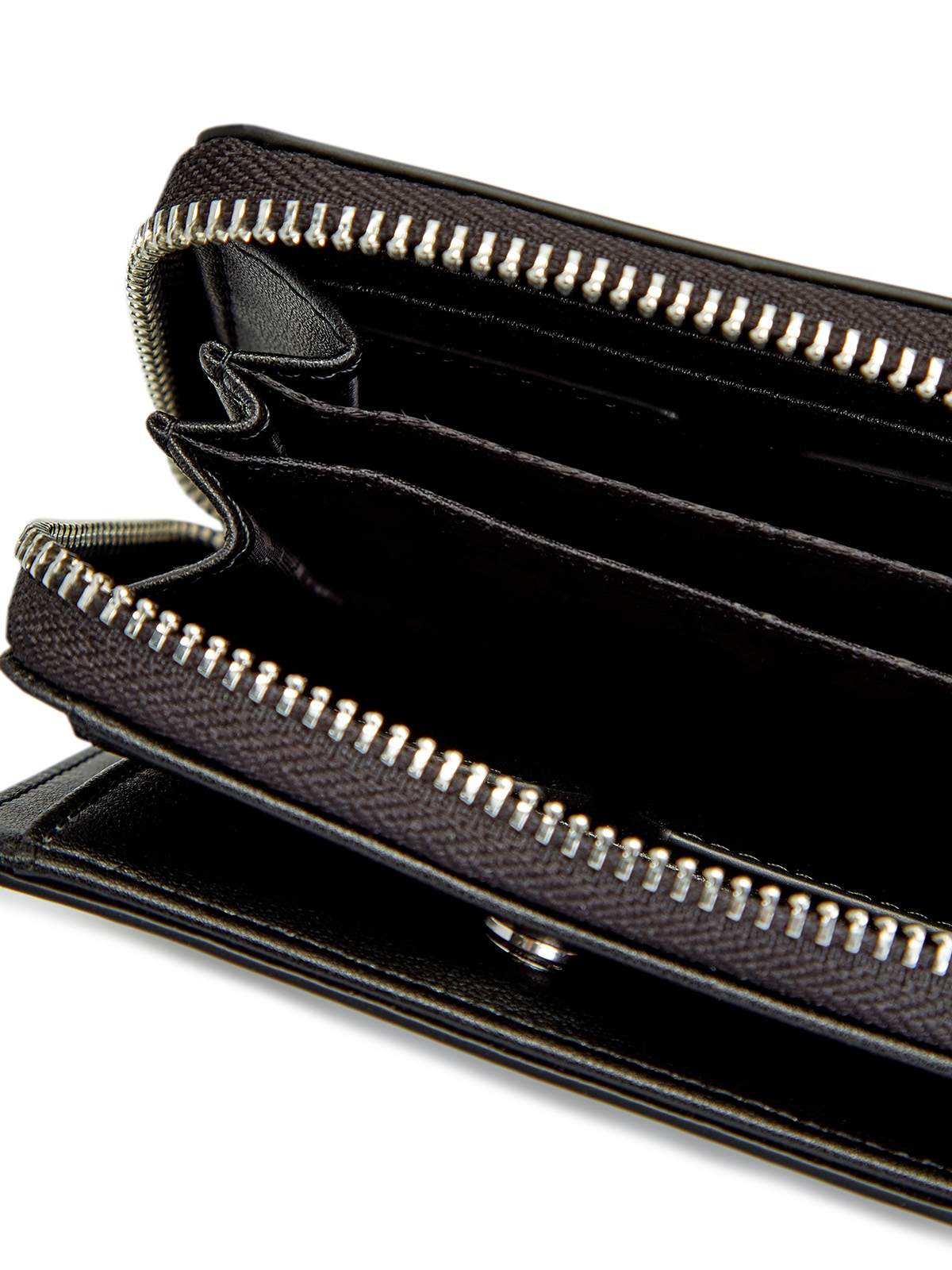 Складной бумажник с эксклюзивным декором K/Ikonik KARL LAGERFELD, цвет черный, размер 40;42 Складной бумажник с эксклюзивным декором K/Ikonik - фото 5