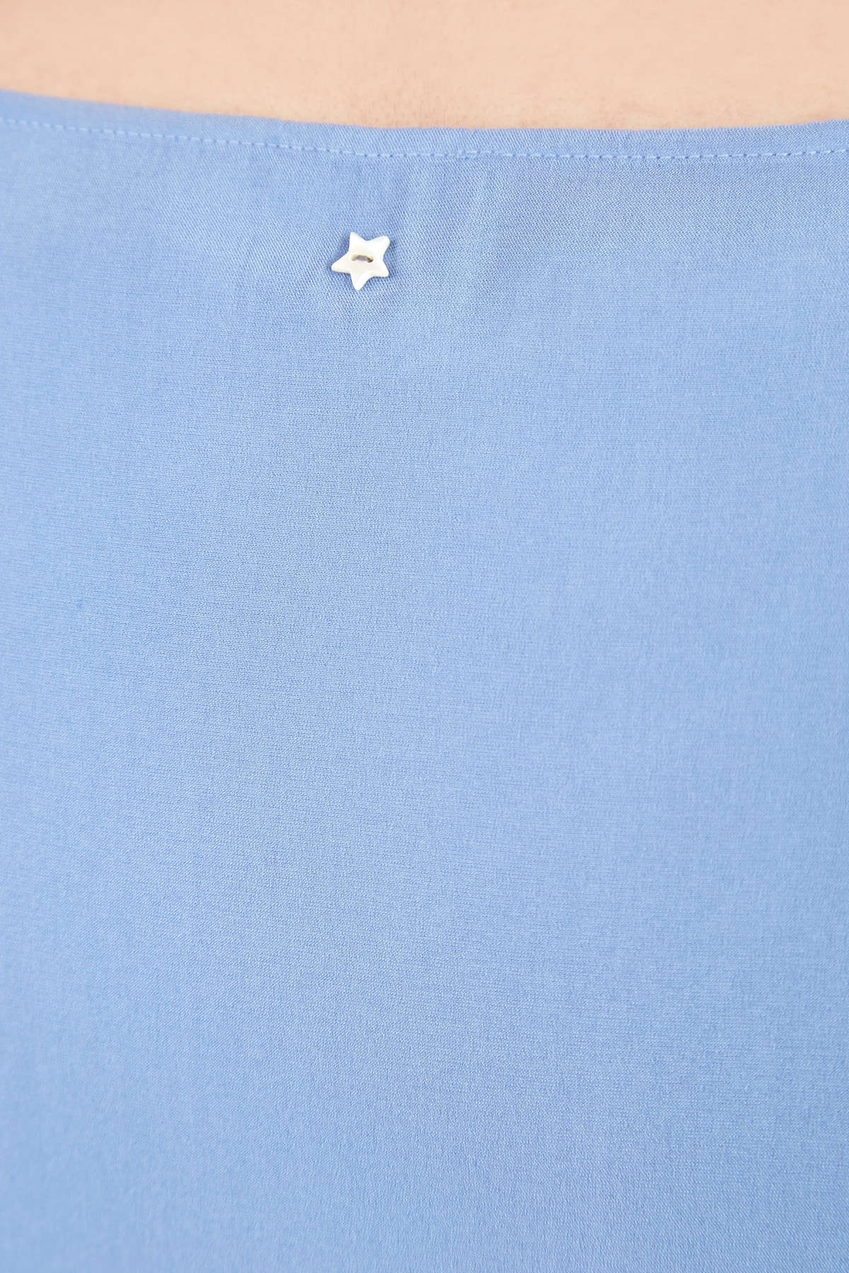 Топ свободного кроя из шелка голубого оттенка LORENA ANTONIAZZI, цвет голубой, размер 40;42;46 - фото 5