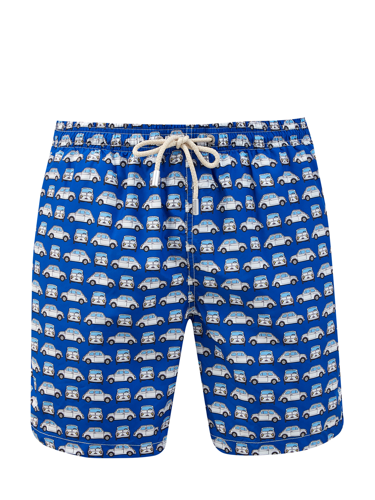 Плавательные шорты с принтом и эластичным поясом MC2 SAINT BARTH, цвет синий, размер XL