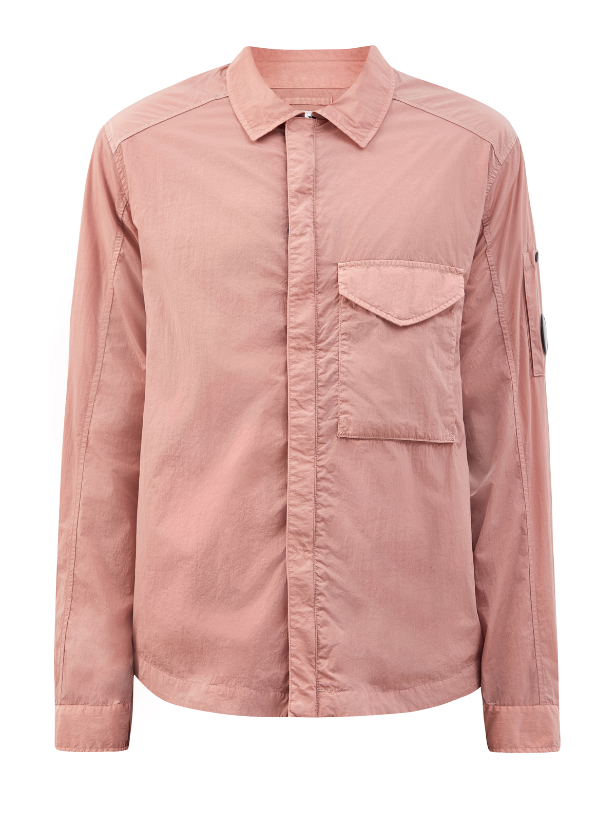 Куртка из быстросохнущего нейлона Chrome-R с линзой C.P.COMPANY, цвет розовый, размер M;L;XL;2XL - фото 1