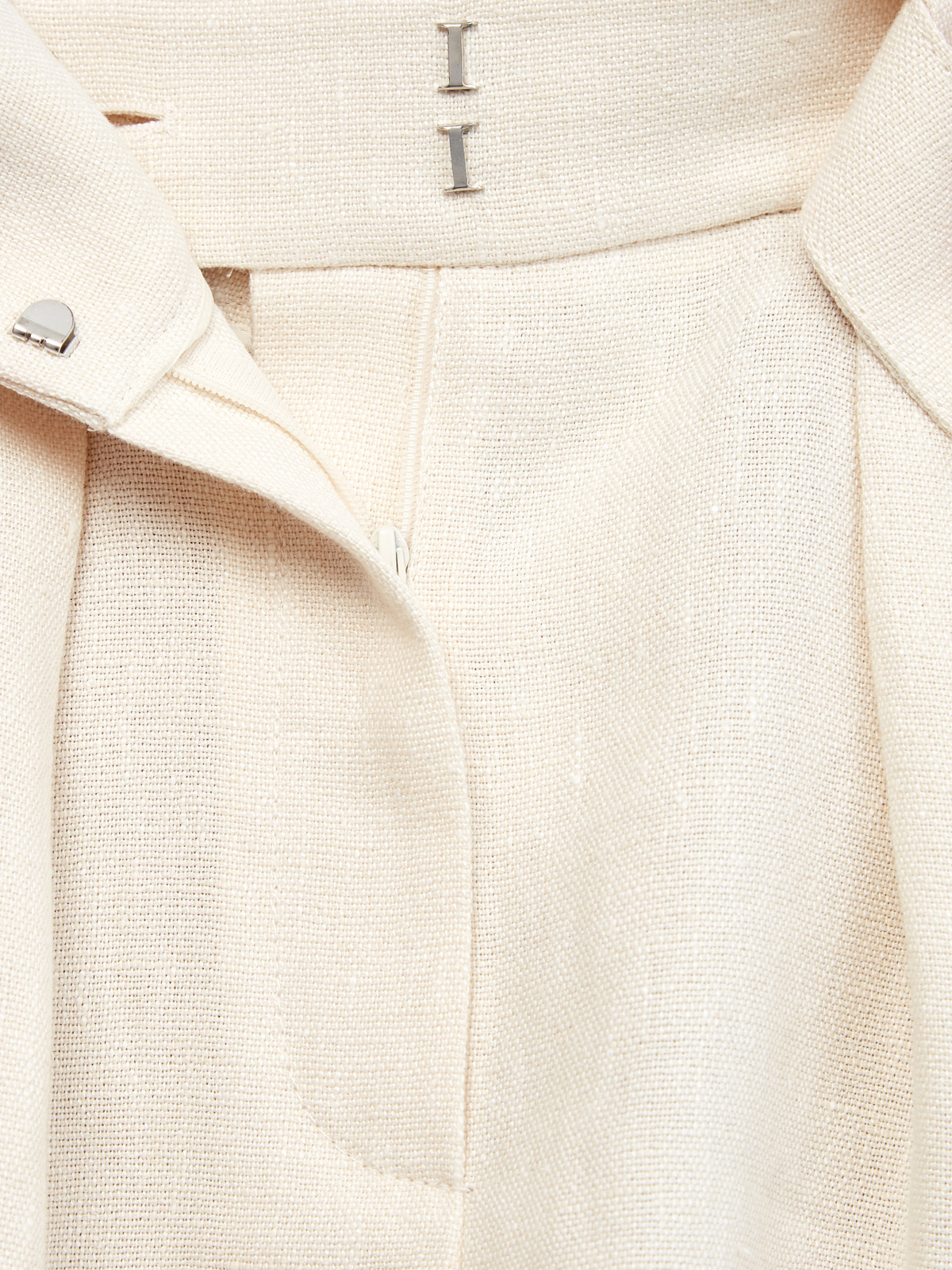 Высокие шорты City Tailored из дышащей льняной ткани BRUNELLO CUCINELLI, цвет бежевый, размер 36;38;42;46;40 - фото 7