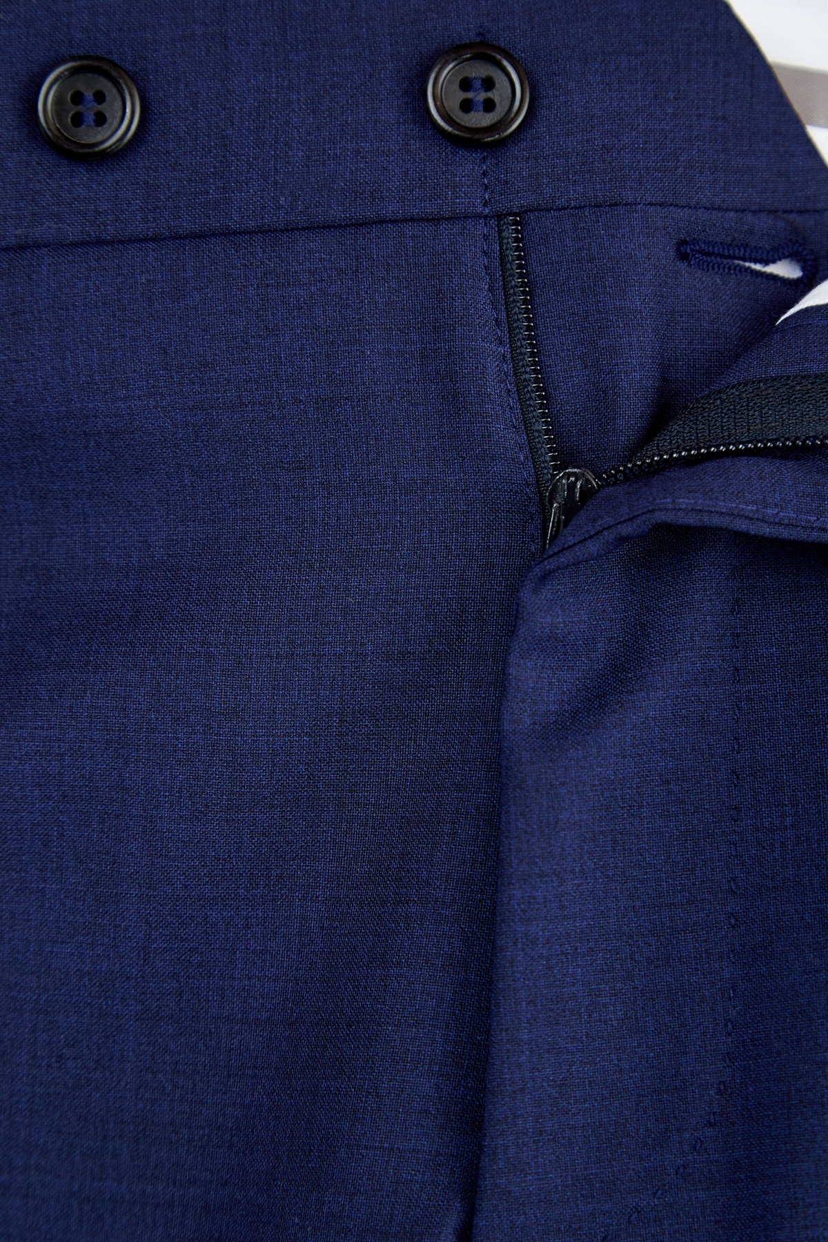 Костюм из легкой шерстяной ткани с пиджаком в неаполитанском стиле CANALI, цвет синий, размер 46;54 - фото 7