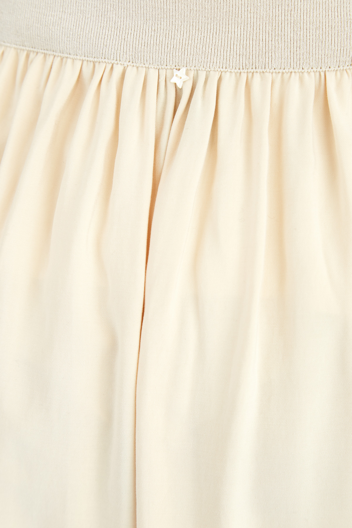 Юбка из бархатистой ткани с объемными карманами в стиле карго LORENA ANTONIAZZI, цвет бежевый, размер 38;40 - фото 6