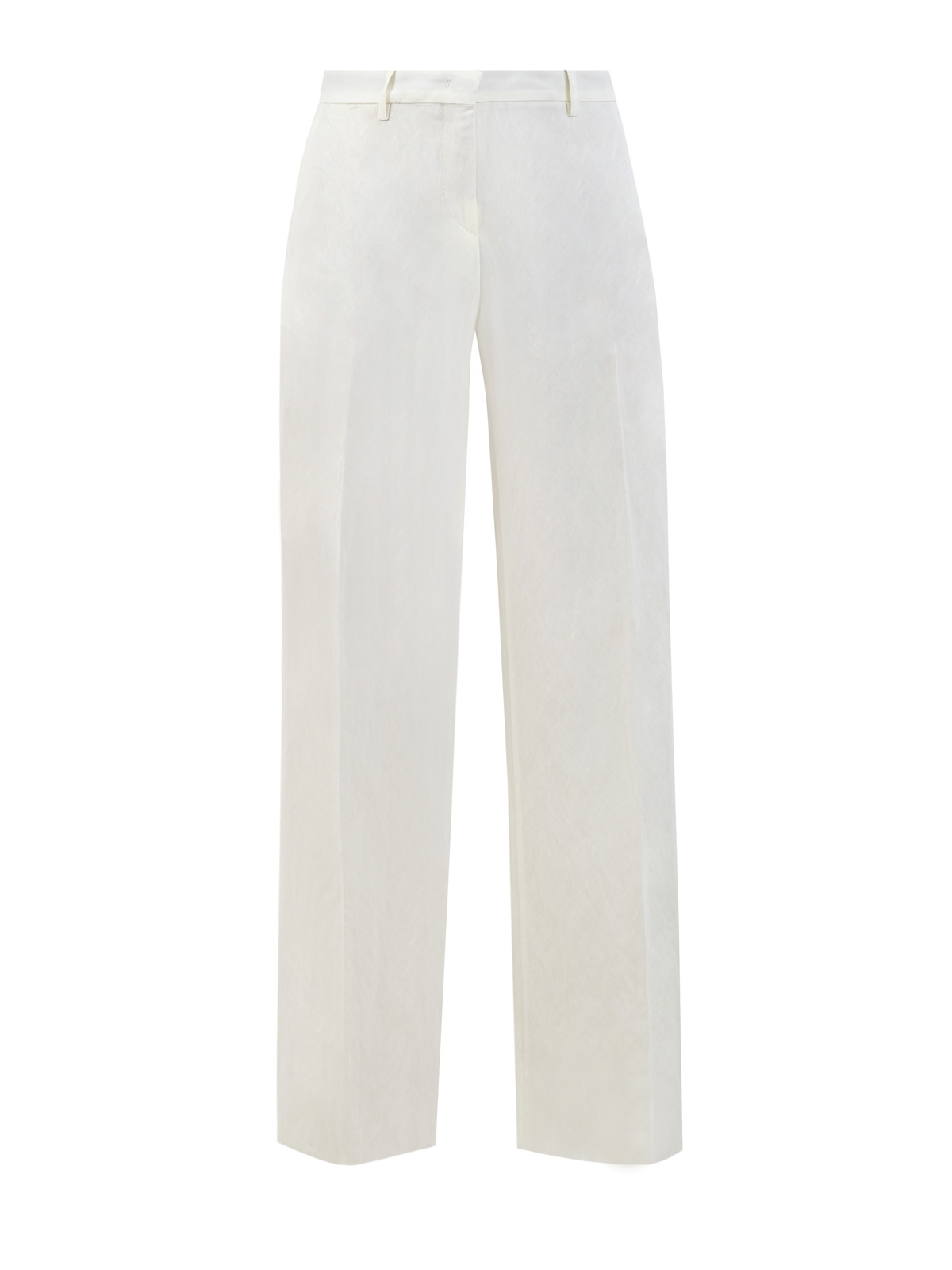Высокие брюки-палаццо из прочного лиоцелла ETRO, цвет белый, размер 40;44;42 - фото 1