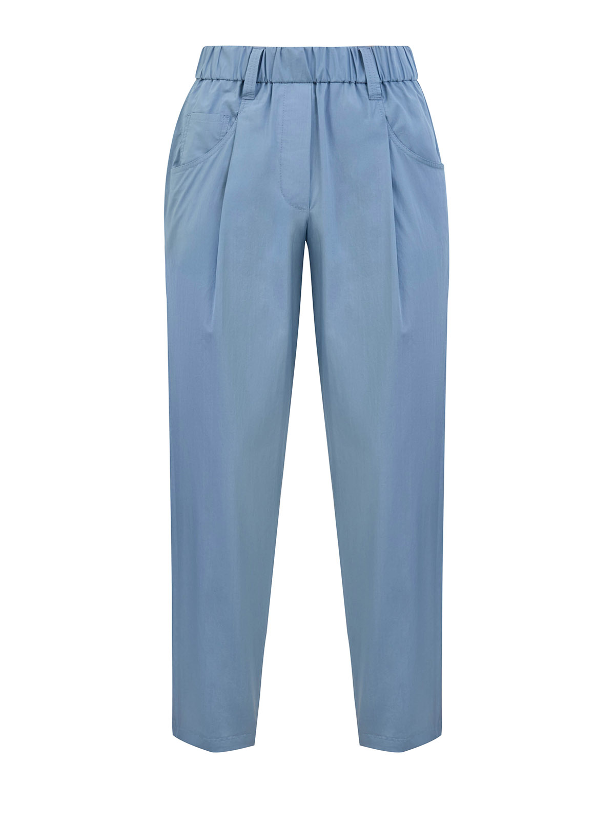 

Брюки Track из легкого поплина с мерцающей шлевкой Мониль, Голубой, Брюки Track из легкого поплина с мерцающей шлевкой Мониль