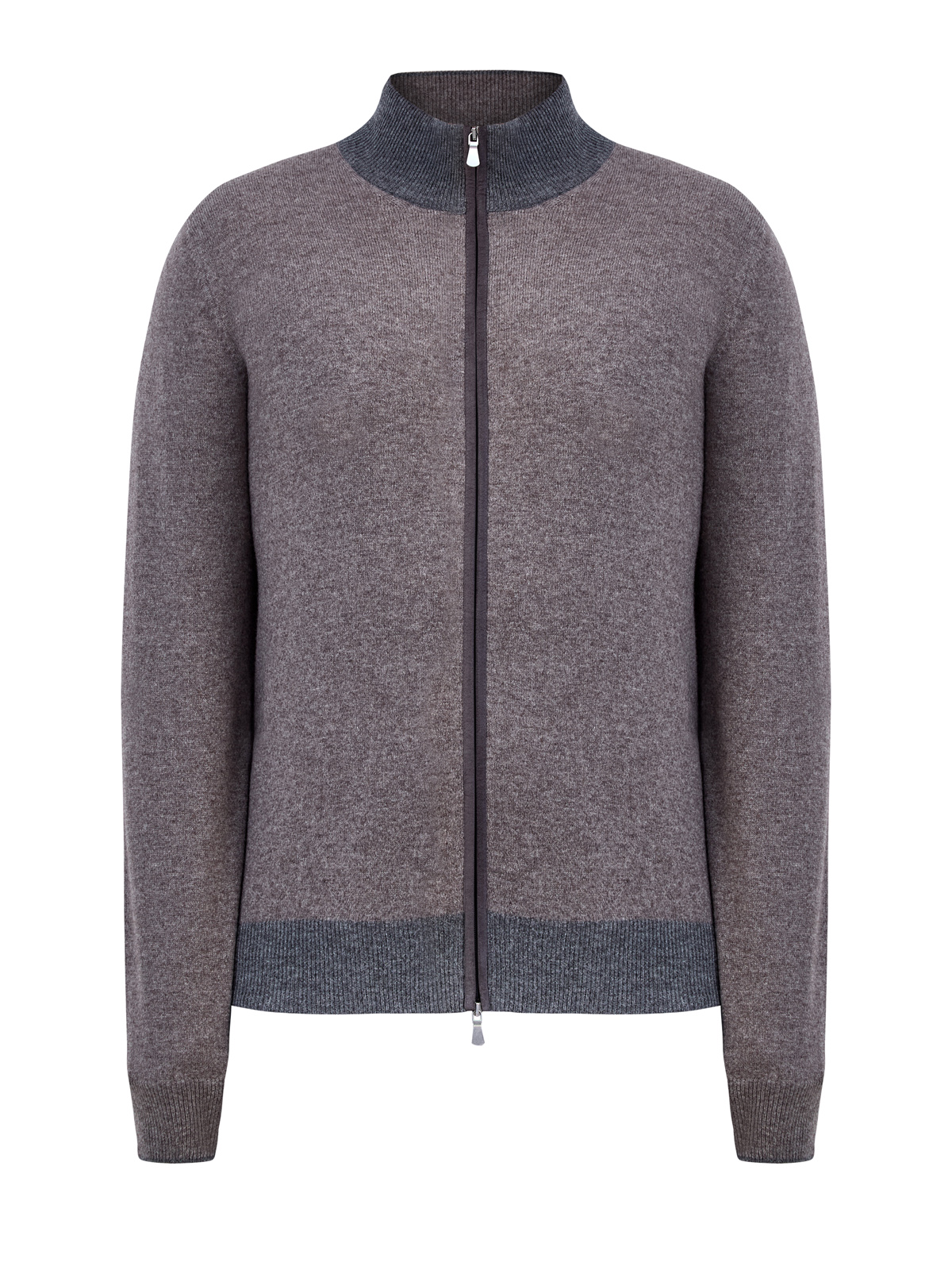 Кардиган из шерсти и кашемира с отделкой colorblock 41310₽