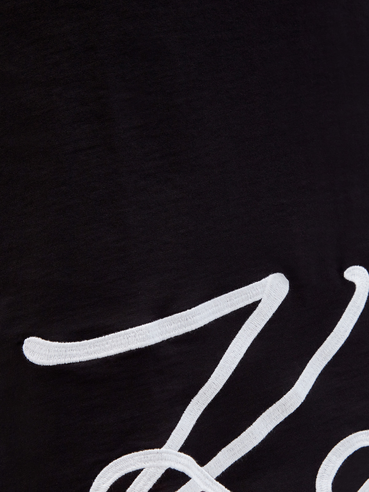 Платье-футболка с контрастным декором K/Signature KARL LAGERFELD, цвет черный, размер M;L;XL;S Платье-футболка с контрастным декором K/Signature - фото 5
