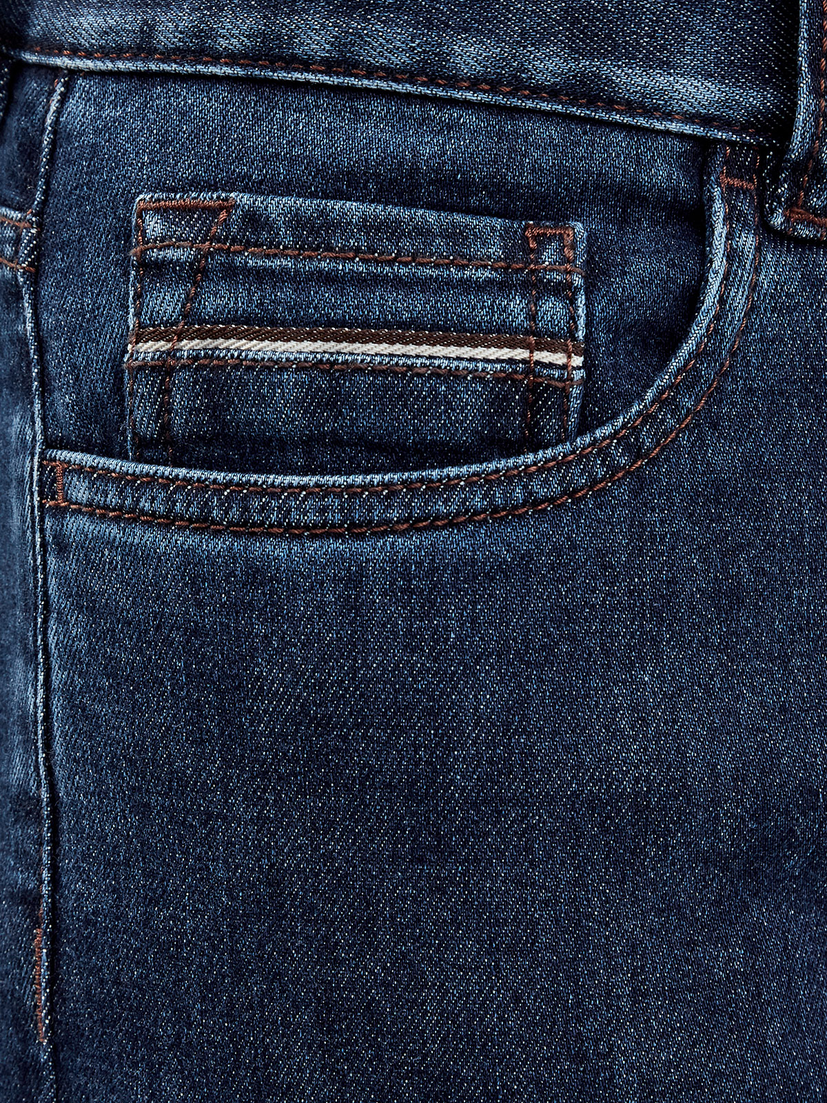 Прямые джинсы из хлопкового денима с волокнами кашемира CANALI, цвет синий, размер 48;50;52;54;56;58;60 - фото 5