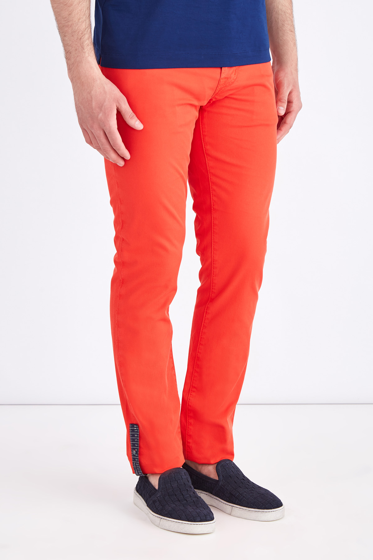 джинсы SARTORIA TRAMAROSSA, цвет оранжевый, размер 44;54 - фото 3