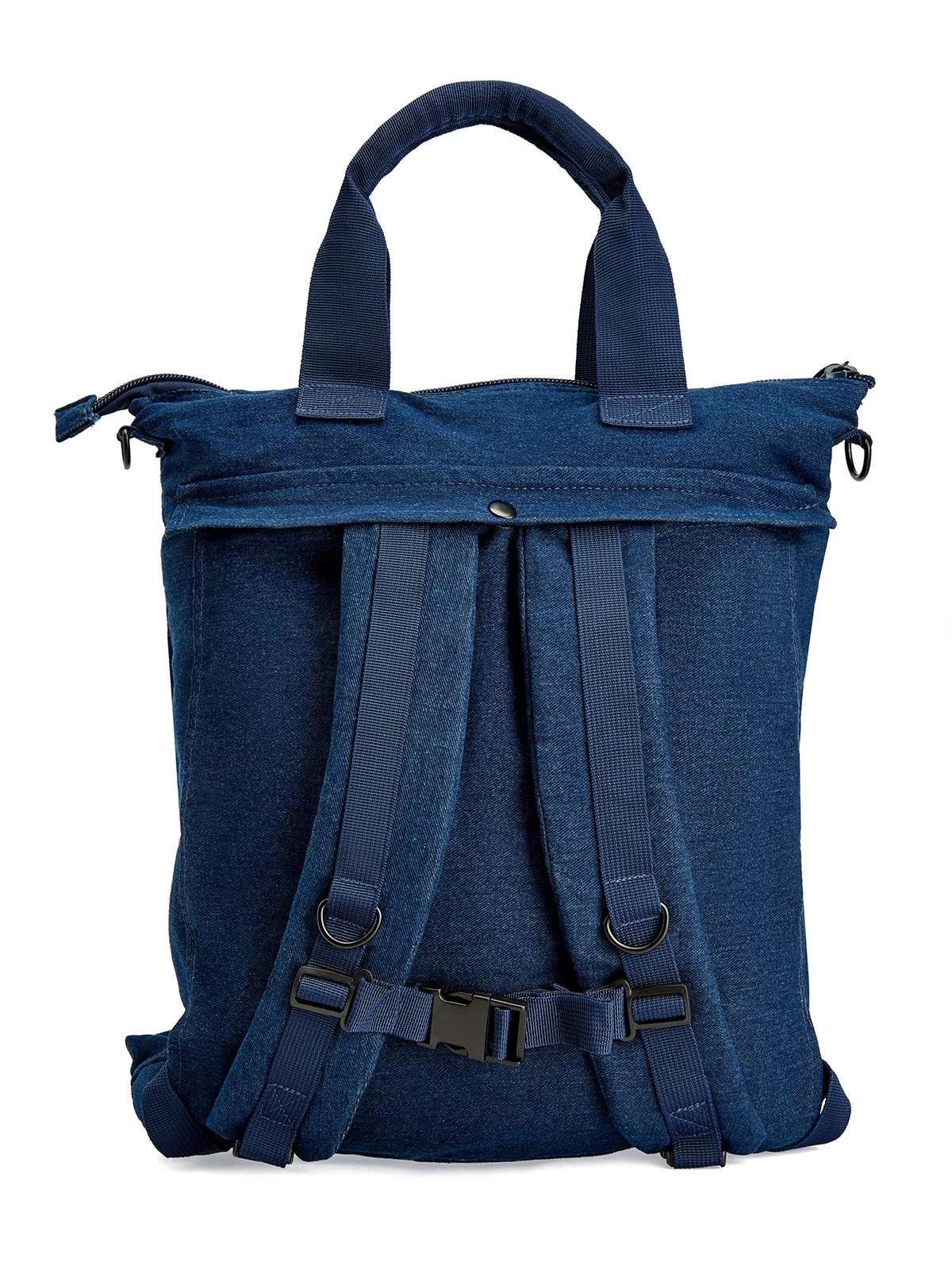 Сумка-рюкзак из хлопка с регулируемым плечевым ремнем MC2 SAINT BARTH, цвет синий, размер 50;52;54;56 - фото 5