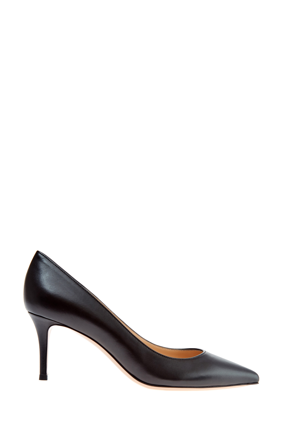 

Базовые туфли Gianvito из гладкой телячьей кожи, Черный, Базовые туфли Gianvito из гладкой телячьей кожи