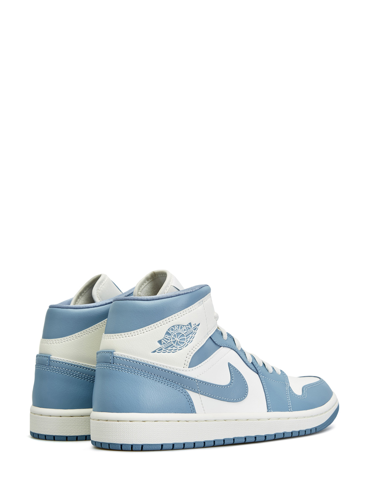 Кроссовки Jordan 1 Mid 'University Blue' (W) Голубой, фото 3