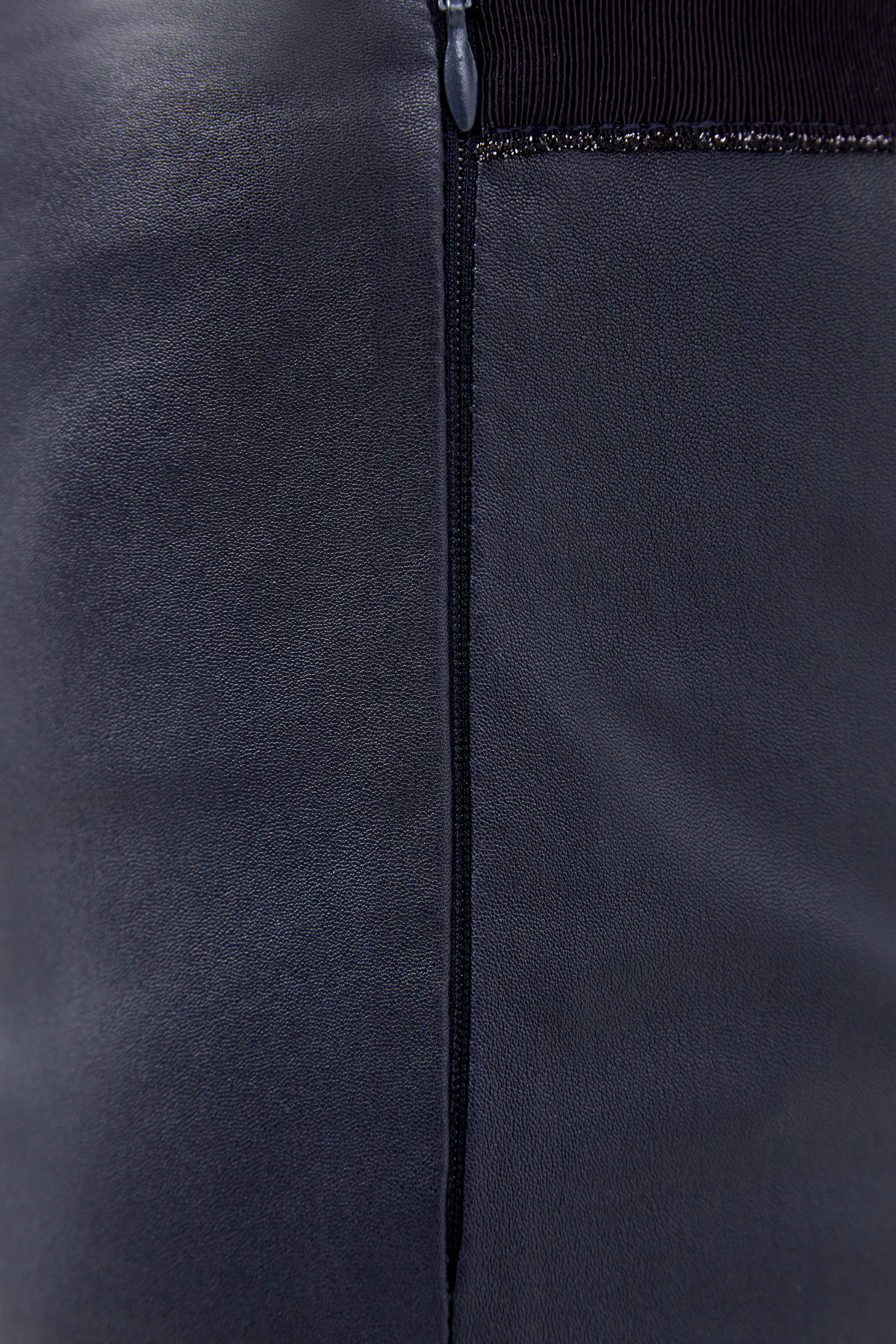 Брюки из кожи ягненка на высокой талии LORENA ANTONIAZZI, цвет черный, размер XS;S;L;XL - фото 5