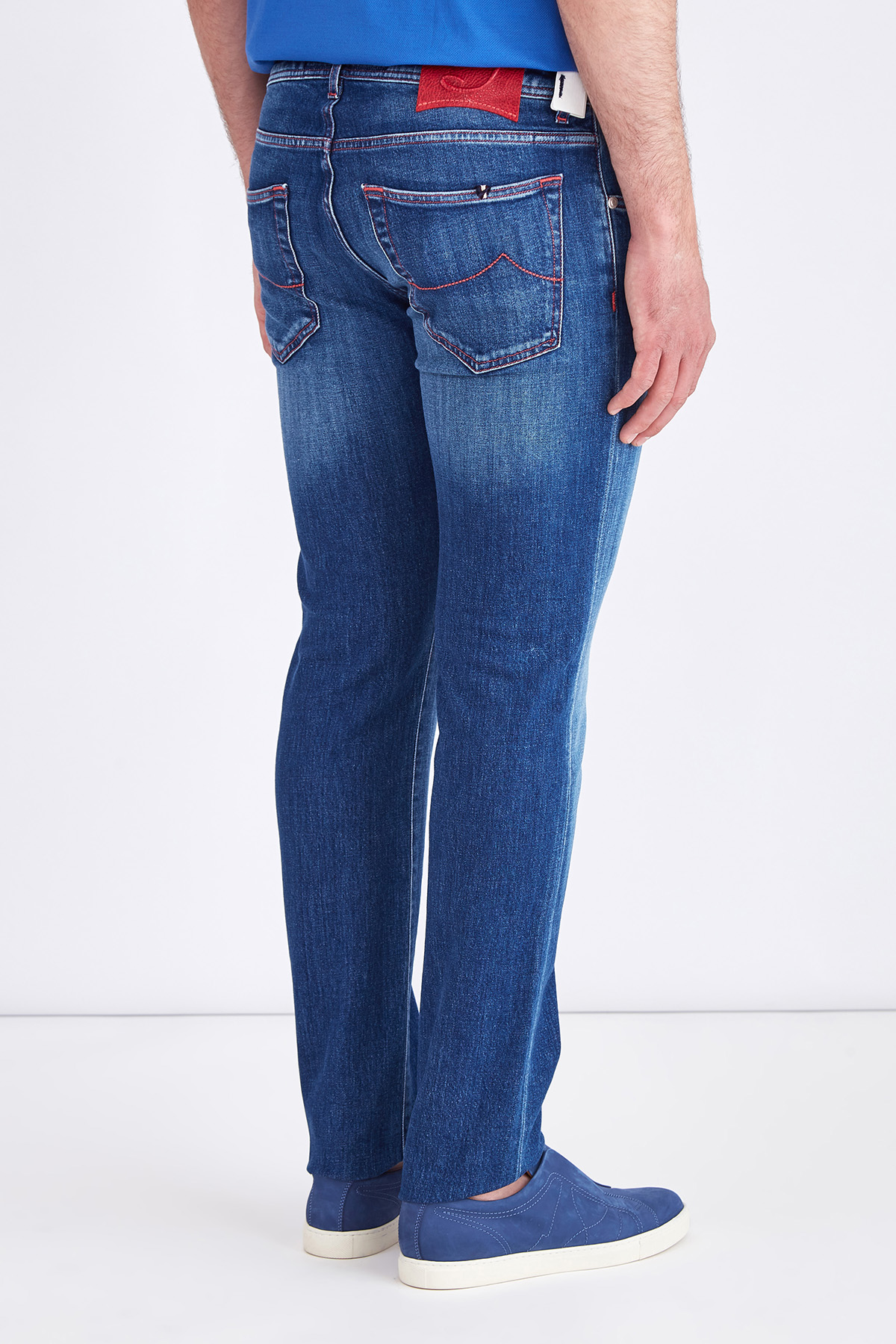 джинсы JACOB COHEN, цвет синий, размер 56 - фото 4