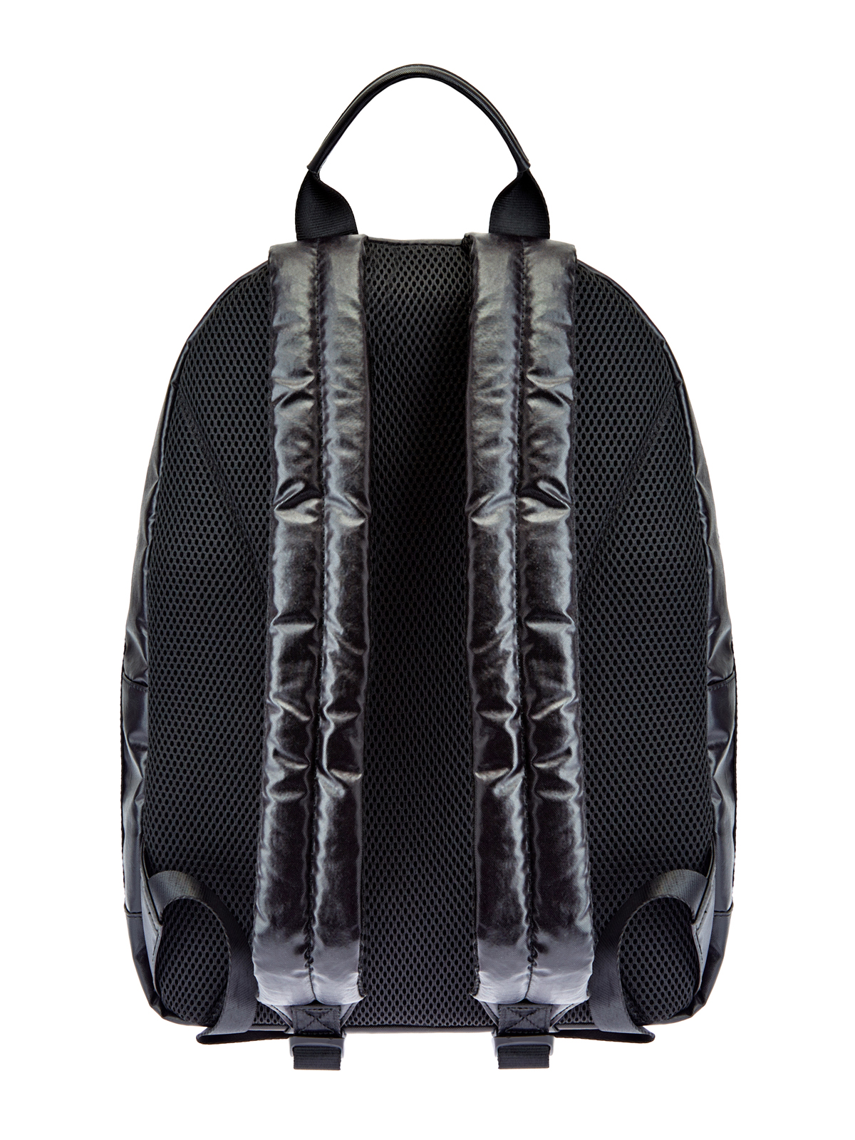 Рюкзак из глянцевого нейлона с мембранной спинкой BIKKEMBERGS, цвет черный, размер 5;6;7;8;9 - фото 5