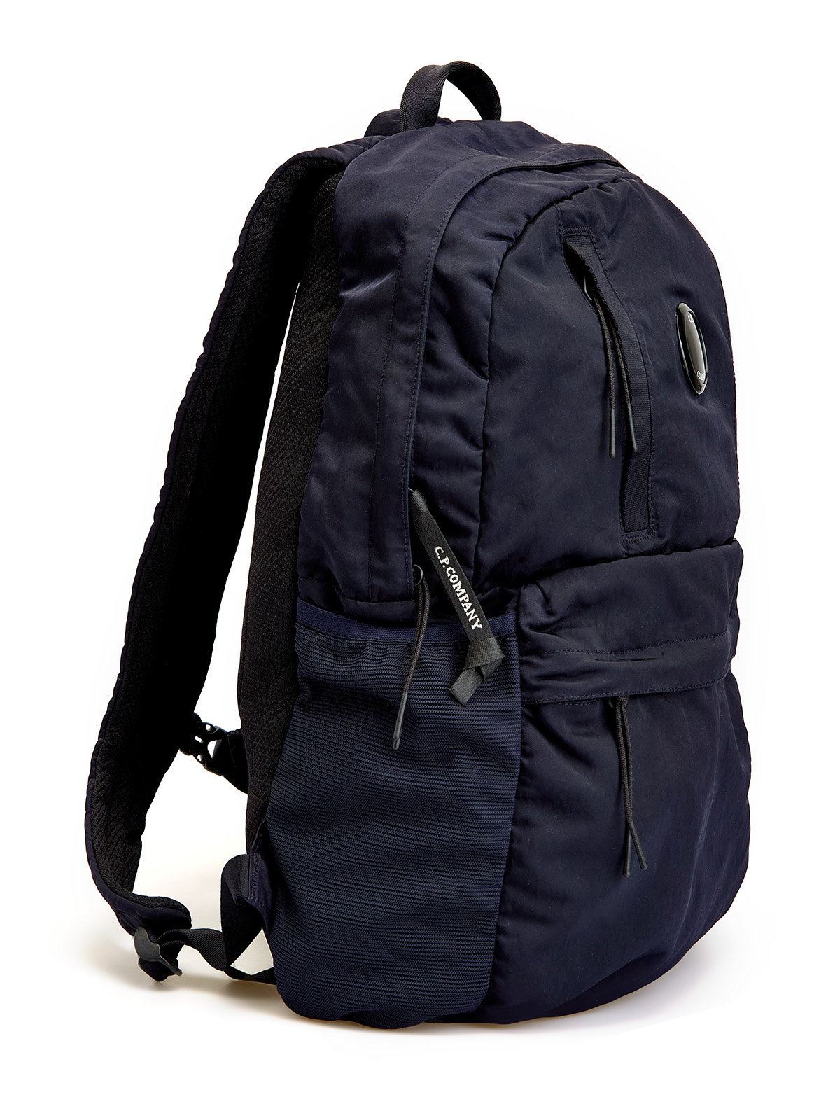 Рюкзак из водостойкого материала Nylon B с фирменной линзой C.P.COMPANY, цвет синий, размер 60;59;58 - фото 2