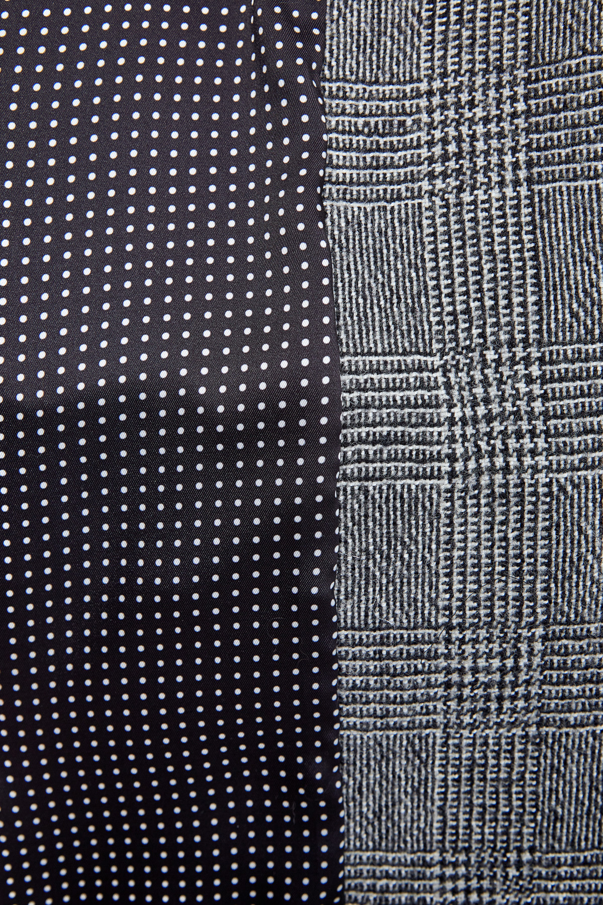 Блейзер из шерсти и льна с кристаллами ERMANNO SCERVINO, цвет черно-белый, размер 38 - фото 7
