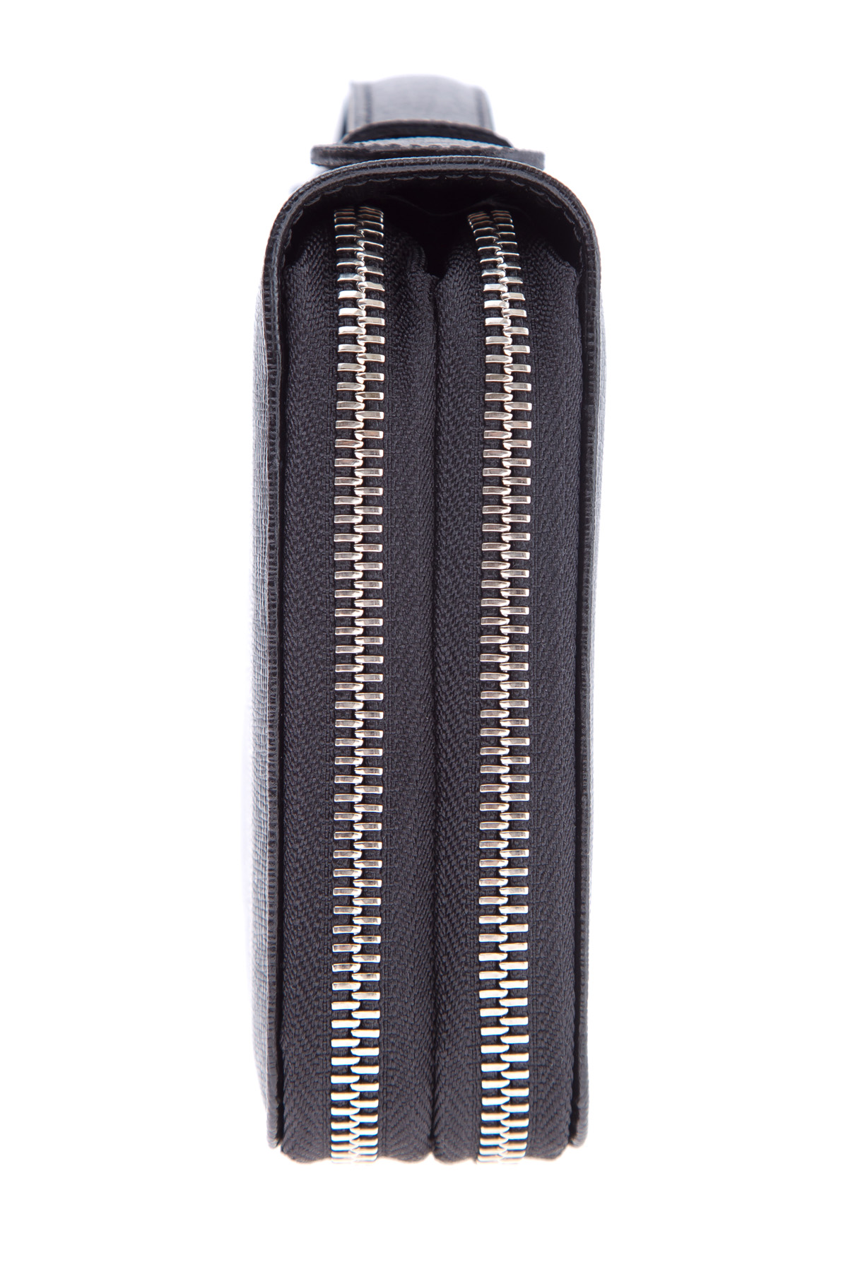 Портмоне в классическом стиле из кожи saffiano MORESCHI, цвет черный, размер 40;40.5;41 - фото 4