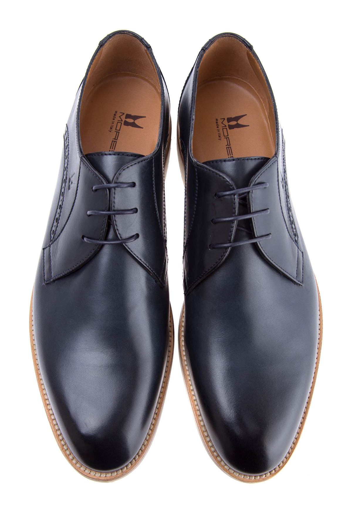 Кожаные туфли-броги в классическом стиле