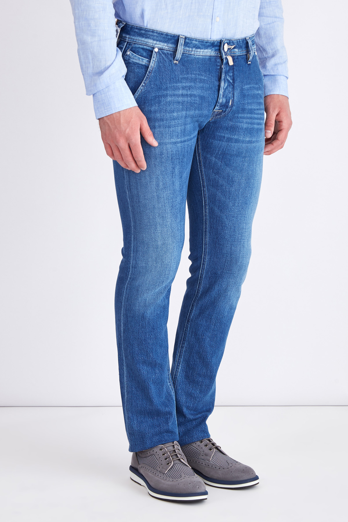джинсы JACOB COHEN, цвет синий, размер 48;52;54 - фото 3