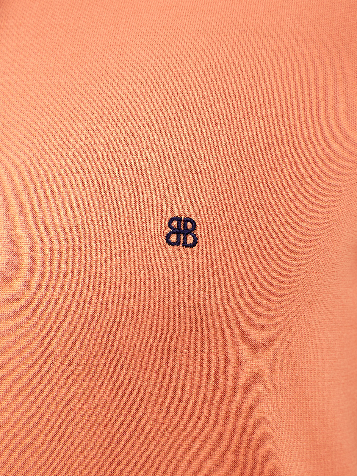 Поло из хлопка и шелка с вышитым логотипом BERTOLO CASHMERE, цвет мульти, размер 50;52;56;58;48 - фото 5