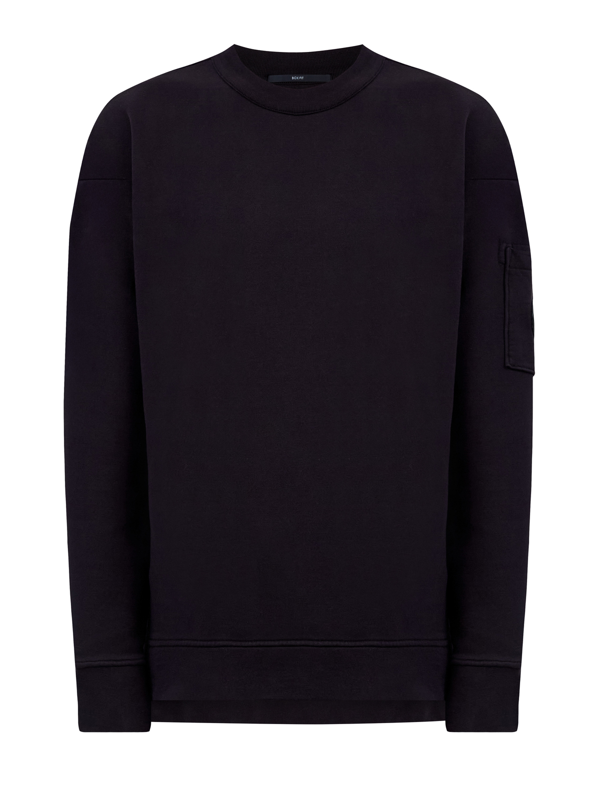 Свитшот из хлопкового футера с фирменной линзой 31800₽