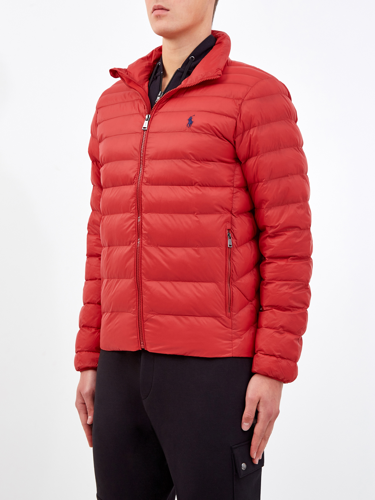 Компактная куртка из нейлона PrimaLoft® ThermoPlume™ POLO RALPH LAUREN, цвет красный, размер L;M;S - фото 3