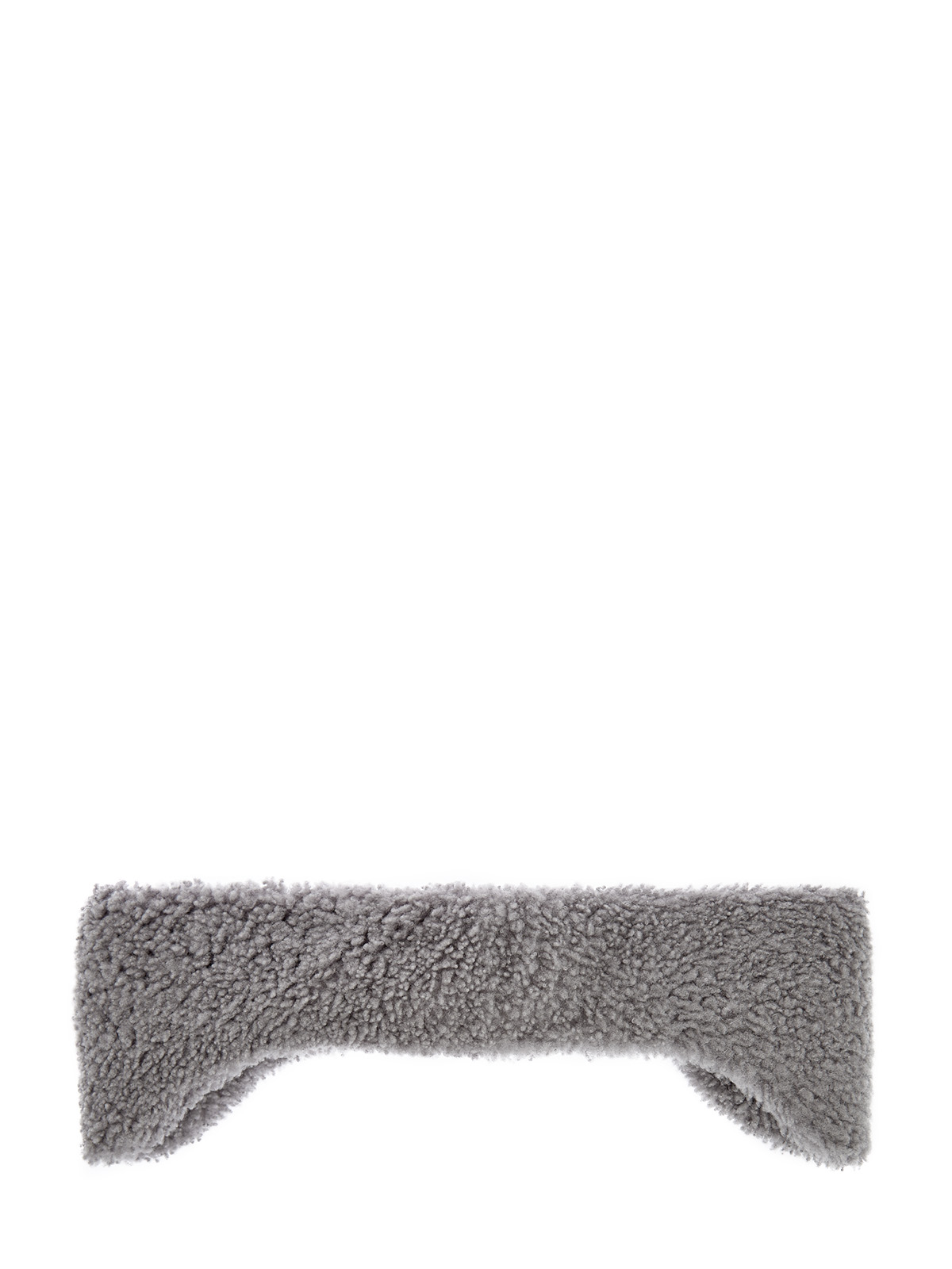 

Повязка из меха ягненка с эластичной вставкой, Серый, Повязка из меха ягненка с эластичной вставкой