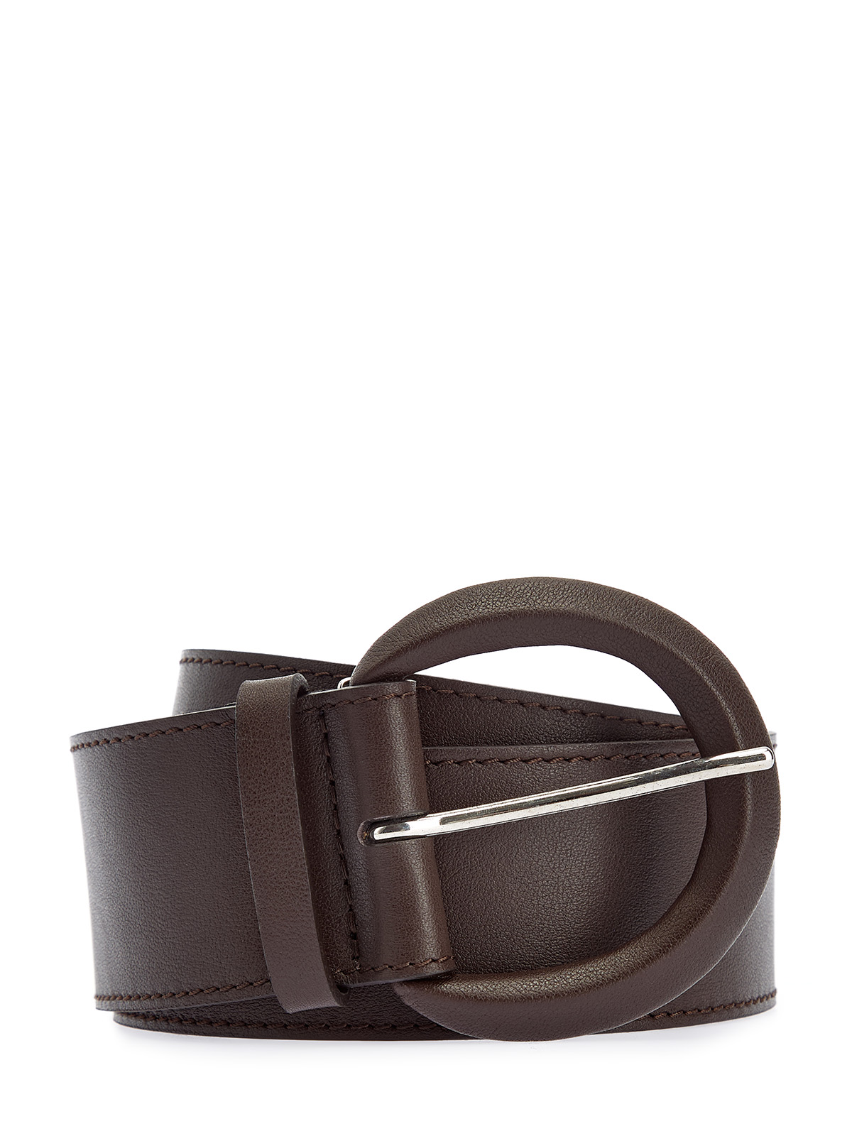 Широкий ремень из матовой мелкозернистой кожи 22410₽