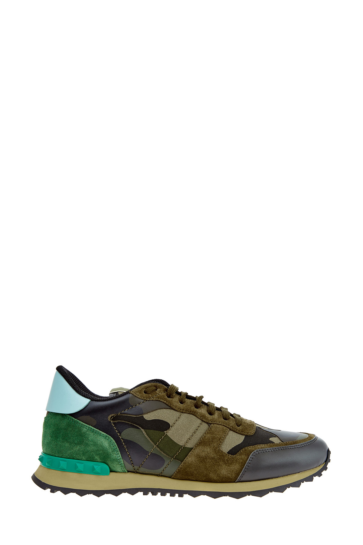 

Кроссовки Rockrunner с принтом ID Camouflage и вставками из замши
