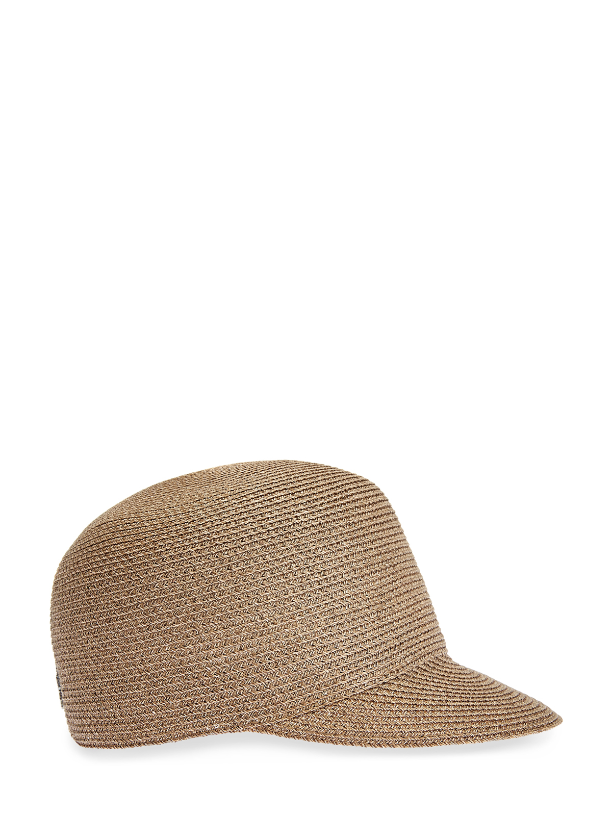 Плетеная шляпа с символикой из мерцающих кристаллов Swarovski® LORENA ANTONIAZZI, цвет бежевый, размер S;M - фото 2