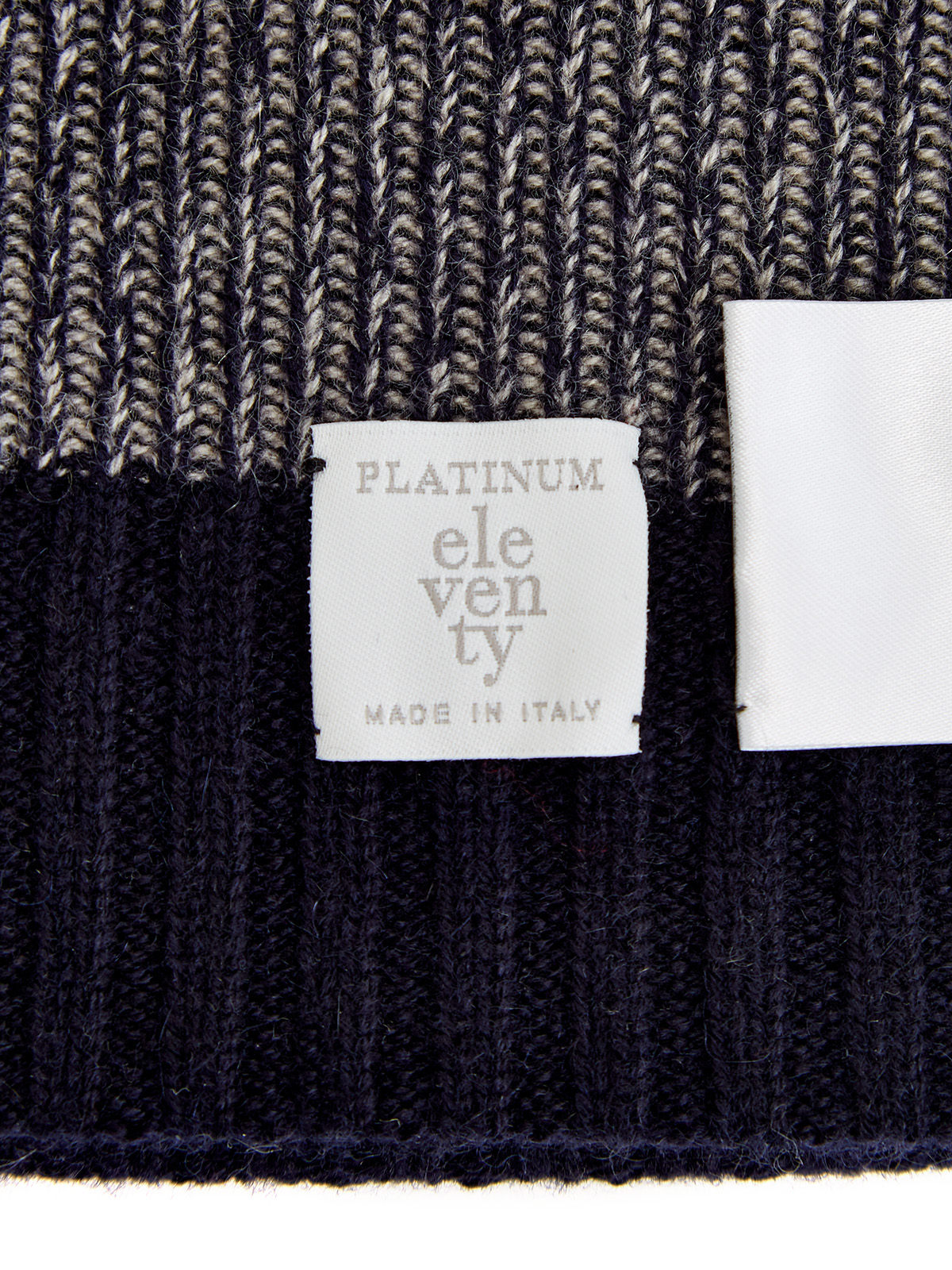 Теплая кашемировая шапка из коллекции Platinum ELEVENTY, цвет синий, размер 41.5;44;45 - фото 4