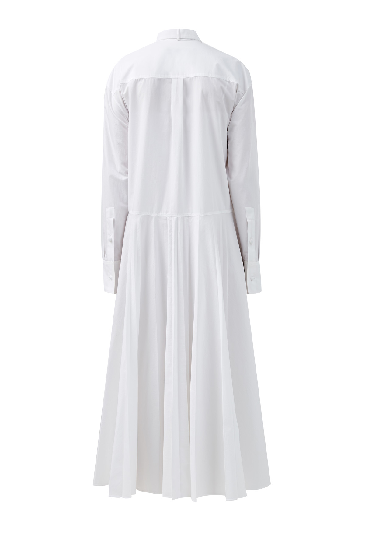 Платье-рубашка с вышивкой из коллаборации с Undercover VALENTINO, цвет белый, размер 40 - фото 2