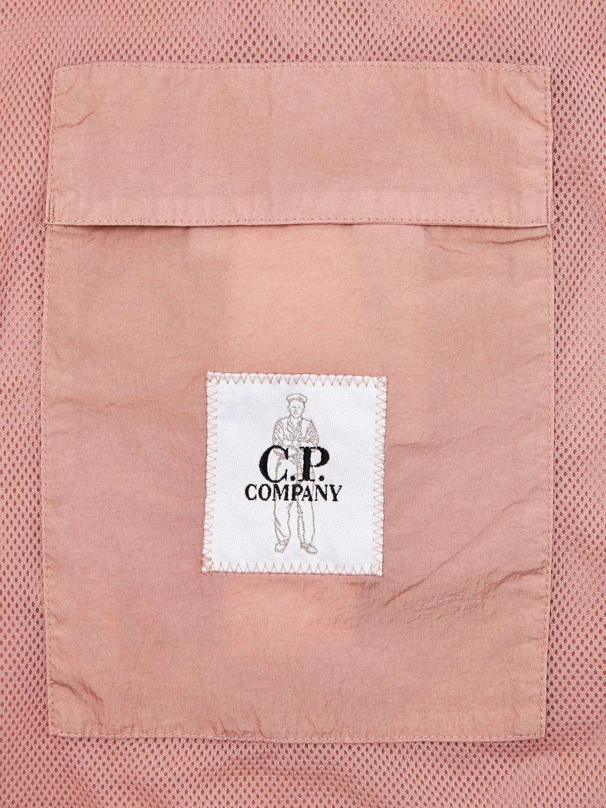 Куртка из быстросохнущего нейлона Chrome-R с линзой C.P.COMPANY, цвет розовый, размер M;L;XL;2XL - фото 6