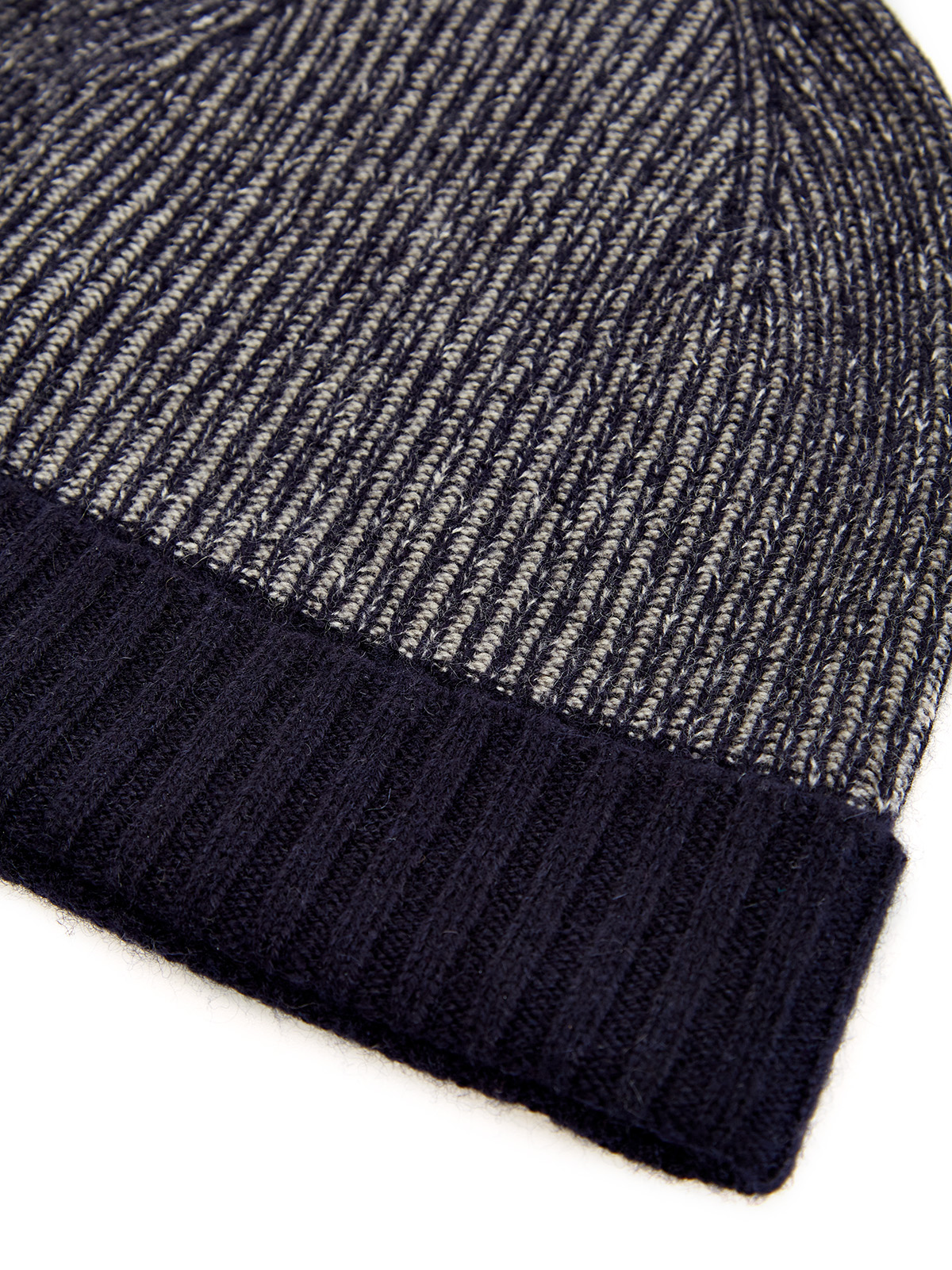 Теплая кашемировая шапка из коллекции Platinum ELEVENTY, цвет синий, размер 41.5;44;45 - фото 3