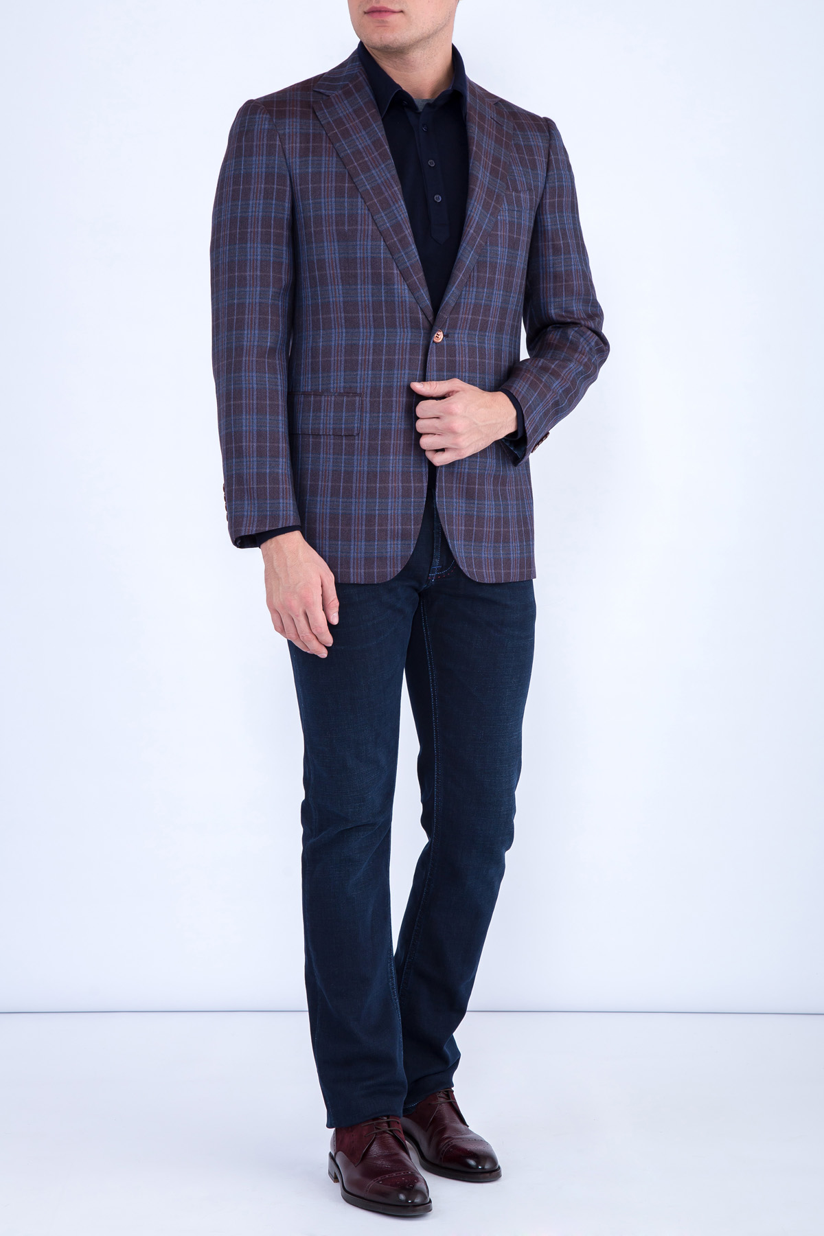 пиджак STEFANO RICCI, цвет мульти, размер 52;54;56 - фото 2