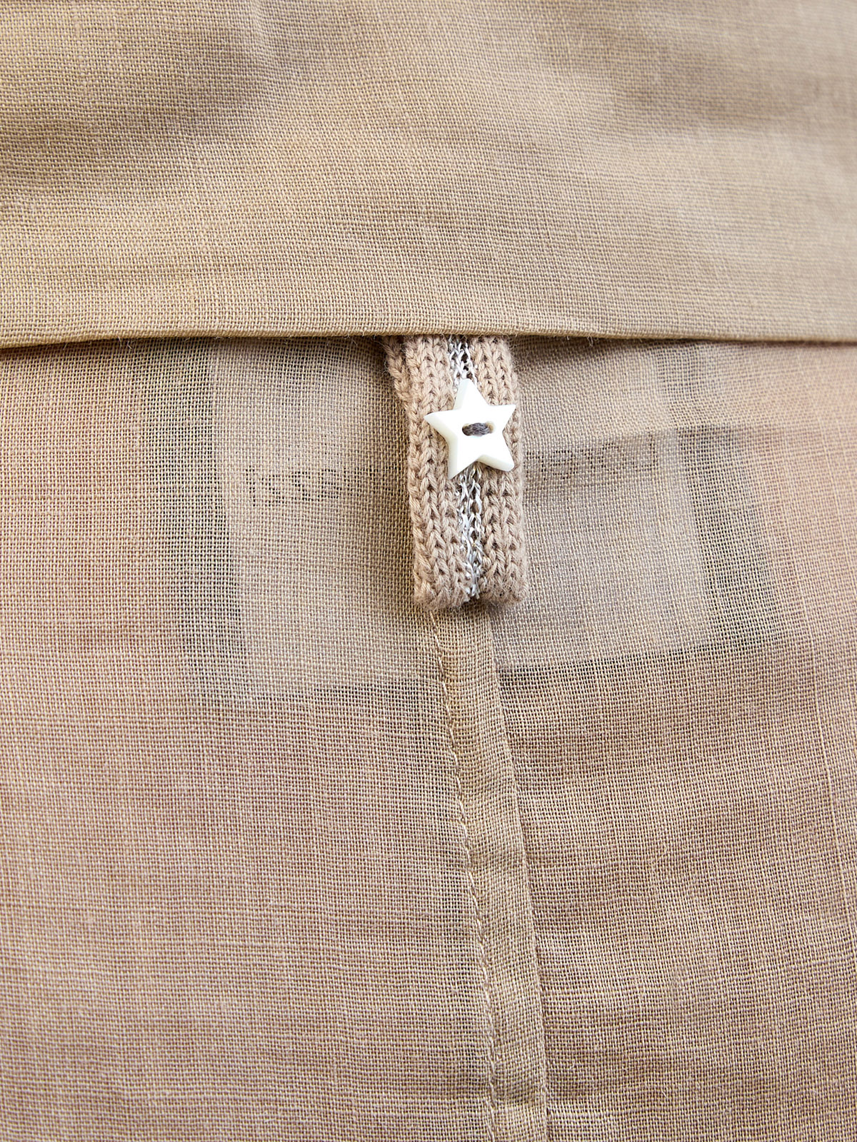 Двубортный жакет из тонкого волокна рами с вязаной деталью LORENA ANTONIAZZI, цвет бежевый, размер 40;42;44;46 - фото 5