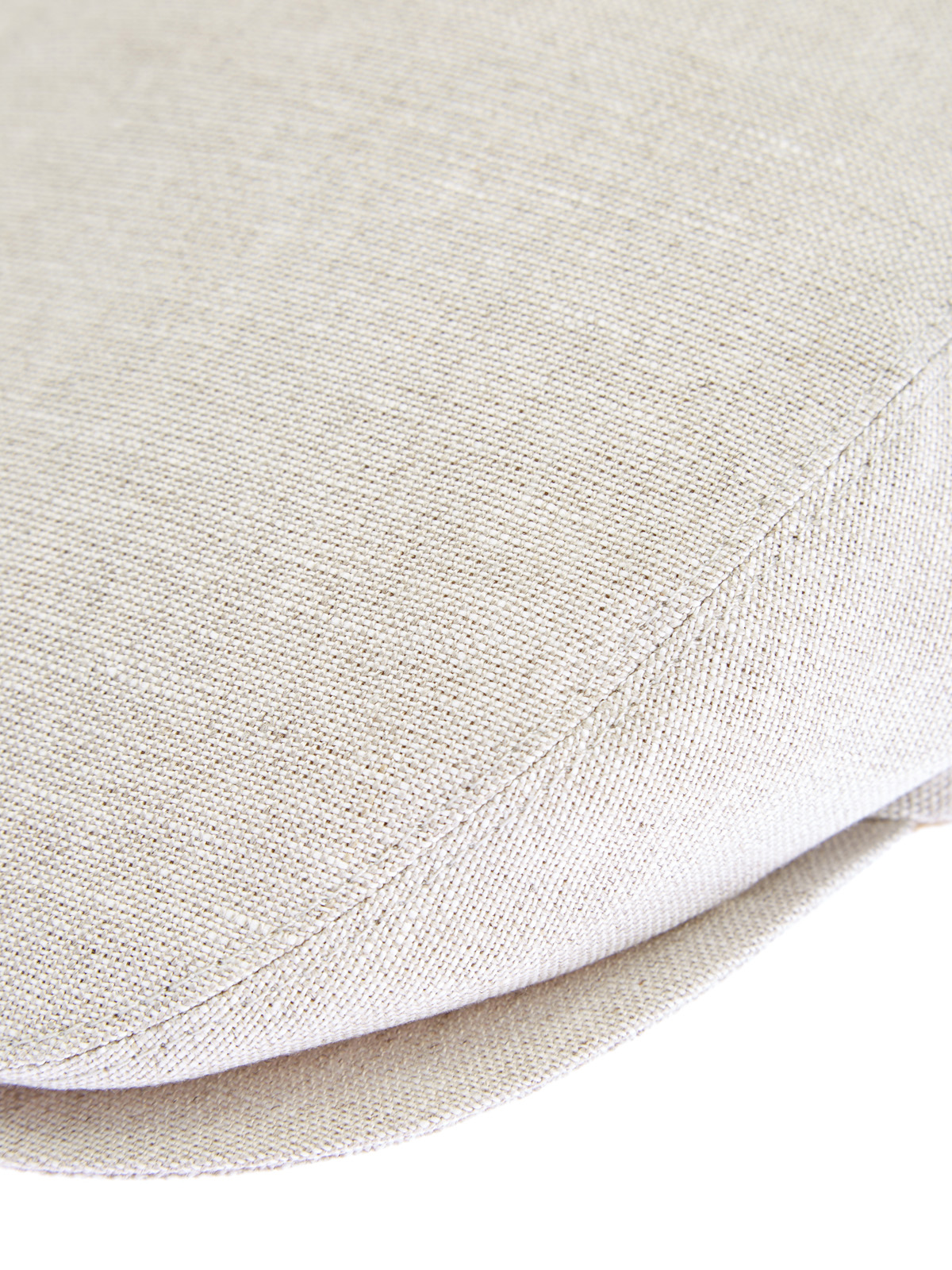 Светлая кепка-коппола из дышащей льняной ткани ELEVENTY, цвет белый, размер M;L - фото 5