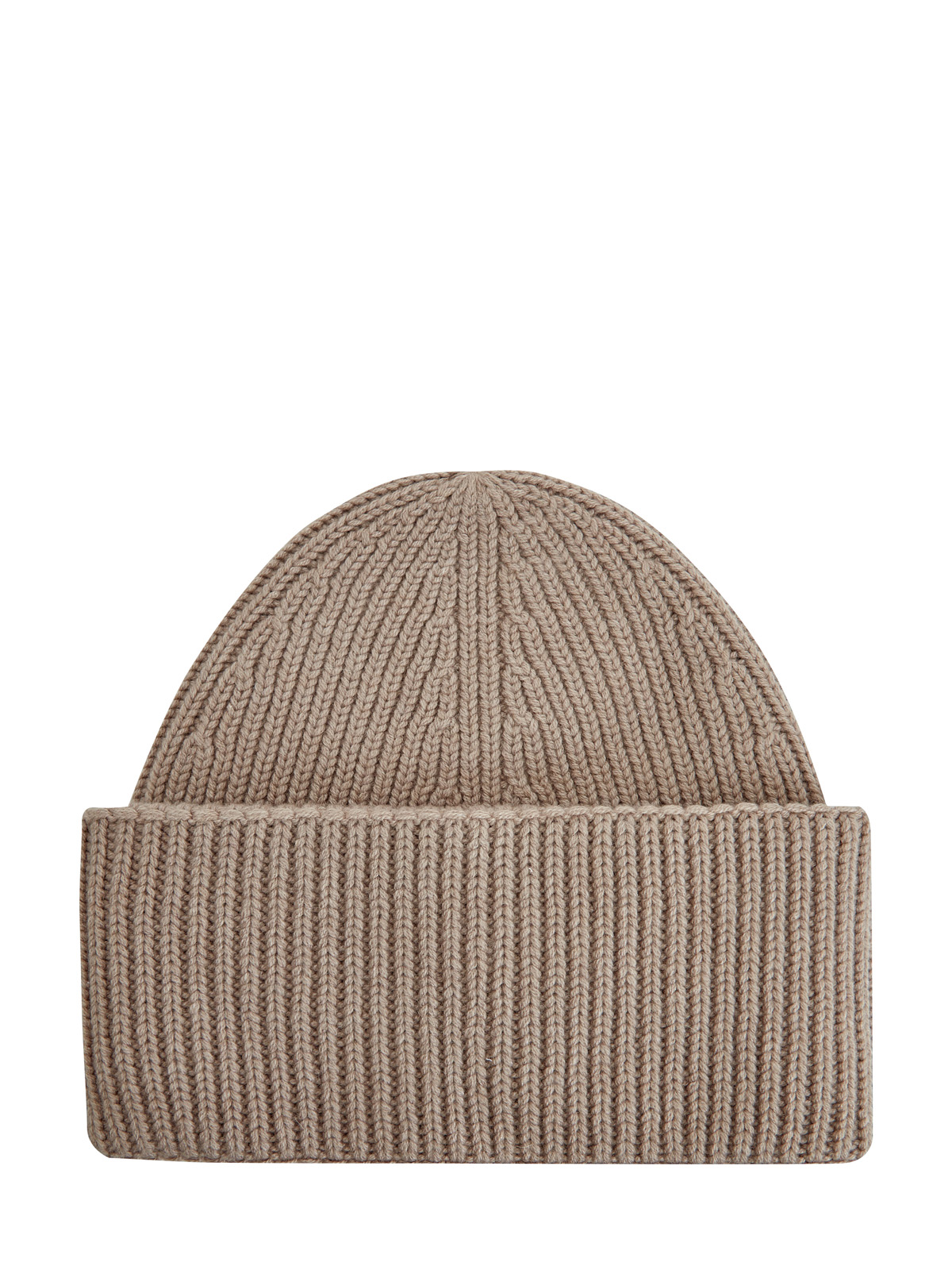 Теплая шапка из шерсти, шелка и кашемира FABIANA FILIPPI, цвет коричневый, размер 37;37.5;38;38.5;40
