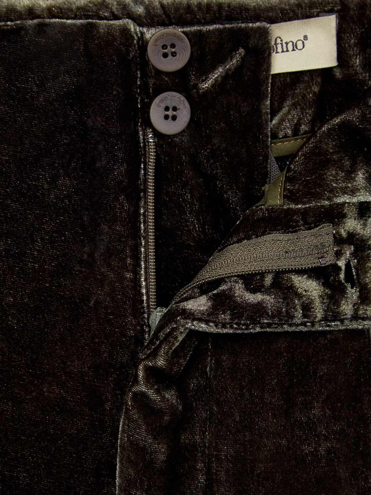 Свободные брюки-палаццо из вискозного велюра и шелка GENTRYPORTOFINO, цвет зеленый, размер 40;42;44 - фото 6
