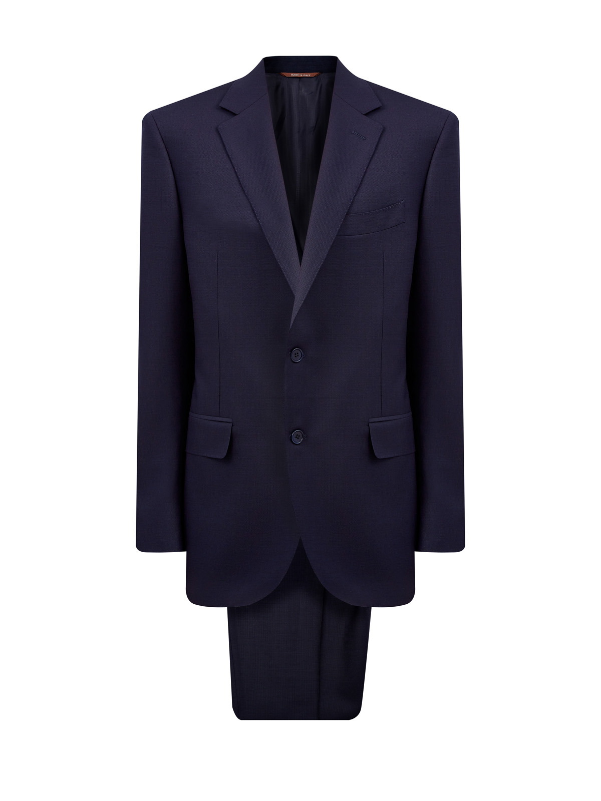 Классический костюм ручной работы из гладкой шерсти CANALI, цвет синий, размер 52;54;52;54;56;60;62;64