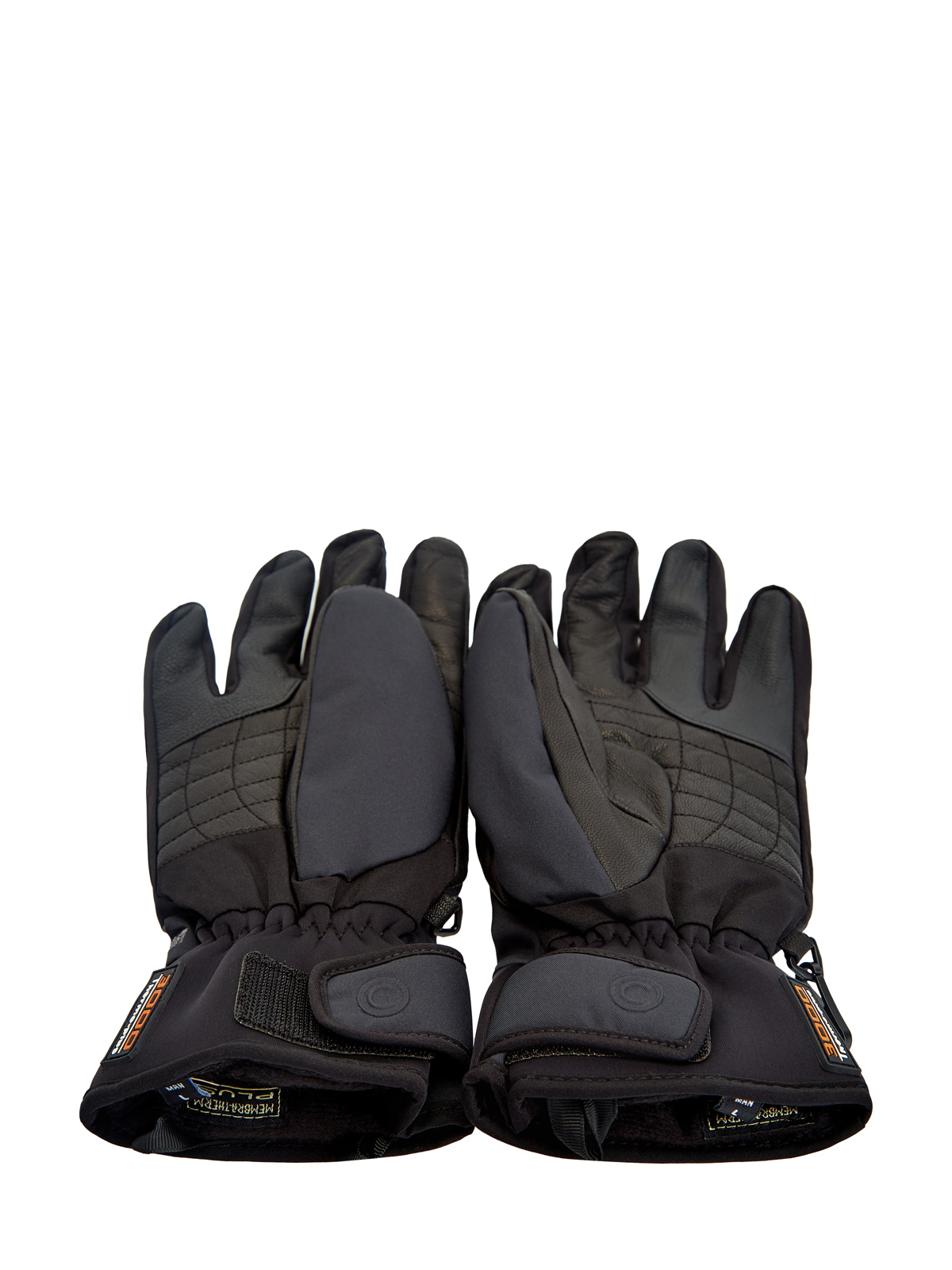 Горнолыжные перчатки из кожи и мембраны с подкладкой PrimaLoft® COLMAR, цвет черный, размер L;XL - фото 3