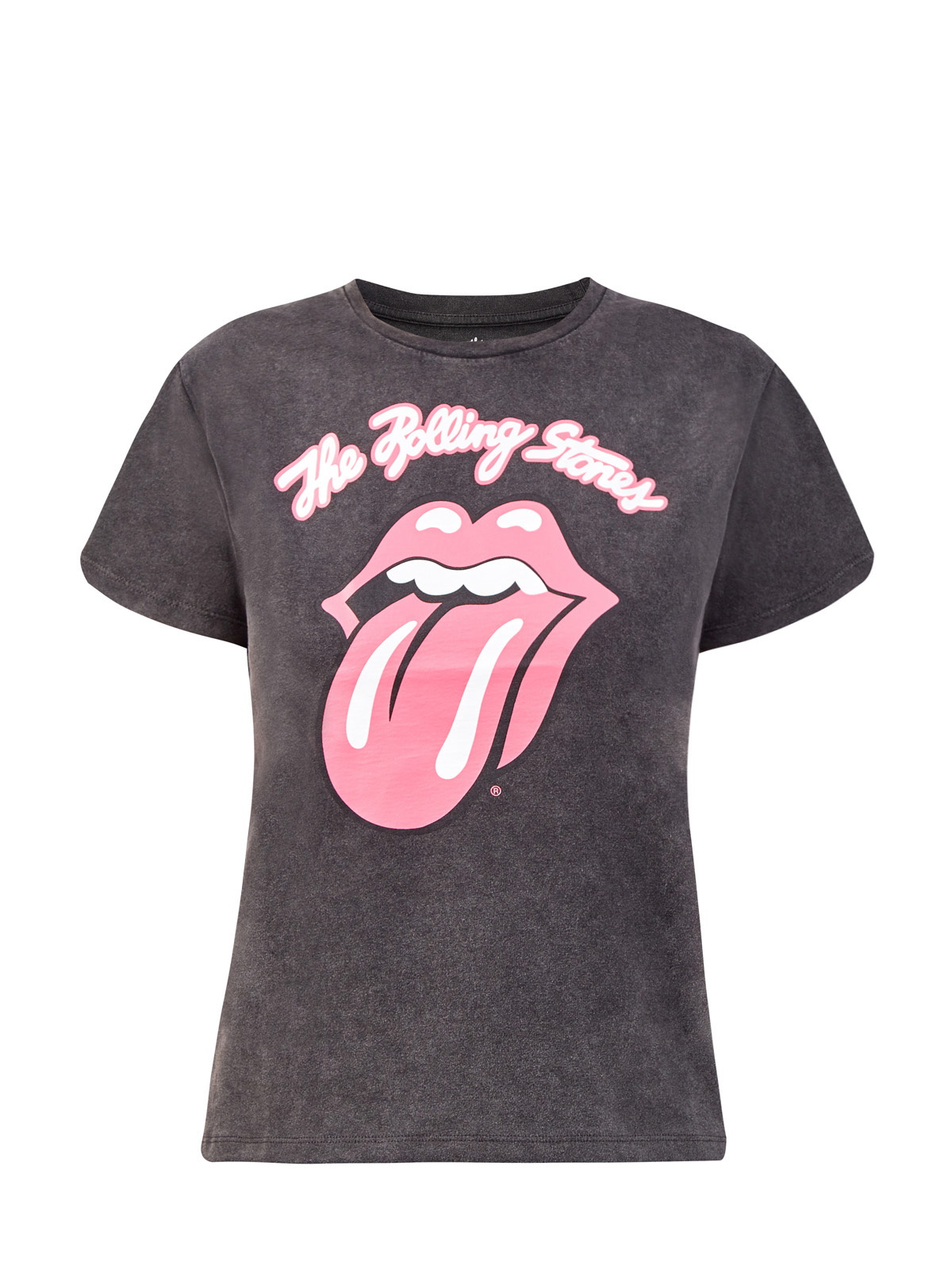 Хлопковая футболка с эксклюзивным принтом The Rolling Stones® MC2 SAINT BARTH, цвет серый, размер S;M;L - фото 1