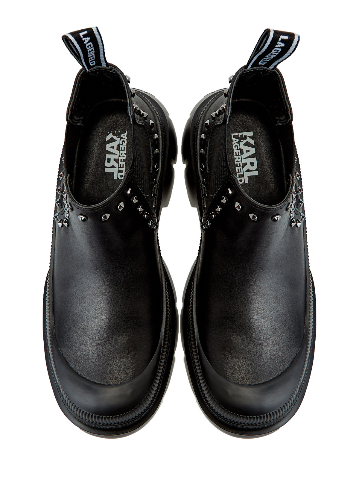 Ботинки Trekka с эластичными вставками и заклепками Gore KARL LAGERFELD, цвет черный, размер 37;38;39;40;41;42 - фото 4