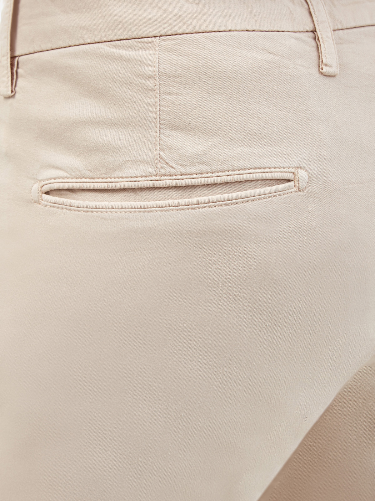 Светлые брюки из лиоцелла и хлопка с защипами CANALI, цвет бежевый, размер 48;52;54;56;50 - фото 6