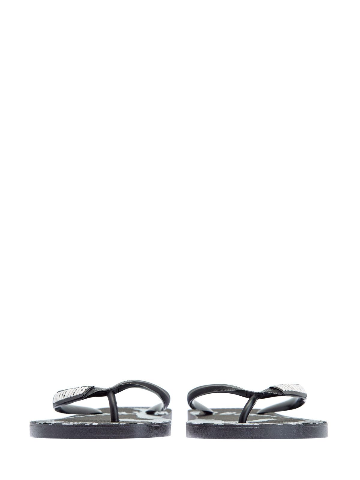 Легкие шлепанцы с контрастным принтом Soccer BIKKEMBERGS, цвет черный, размер 41;42;43;44;45 - фото 6